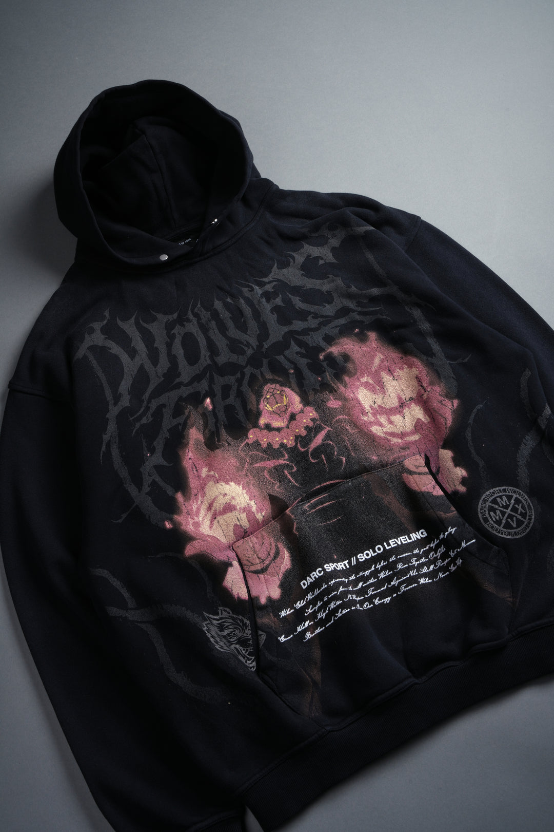 Darc Tusk "Pierce" Hoodie in Black Sun Fade
