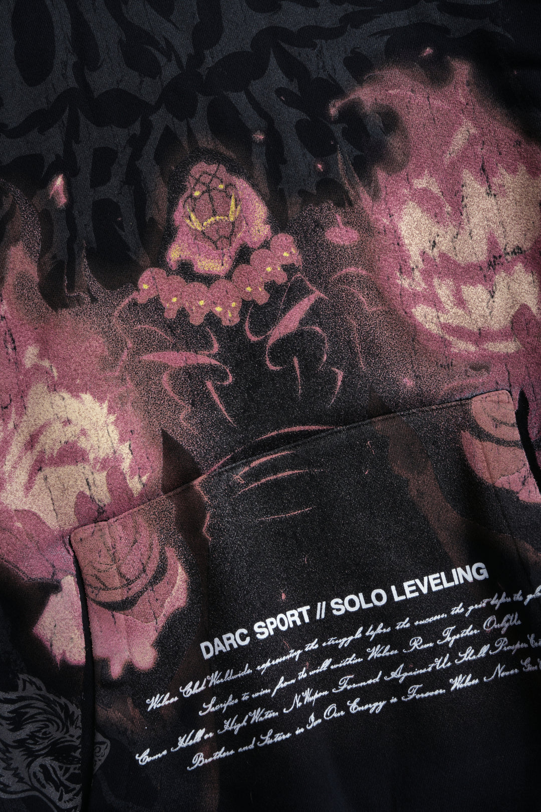 Darc Tusk "Pierce" Hoodie in Black Sun Fade