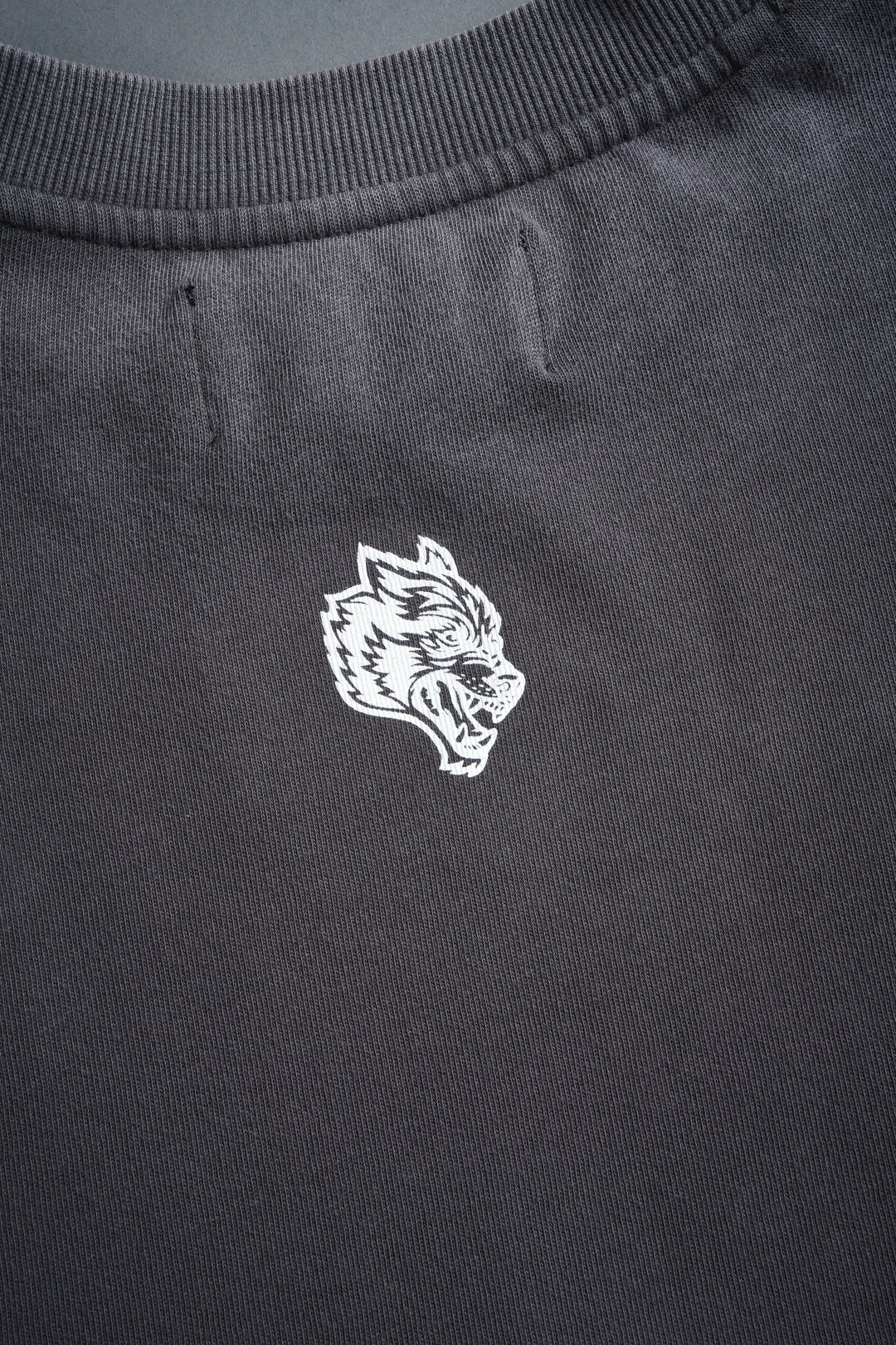 Igris Ascends Premium Oversized Tee in Wolf Gray