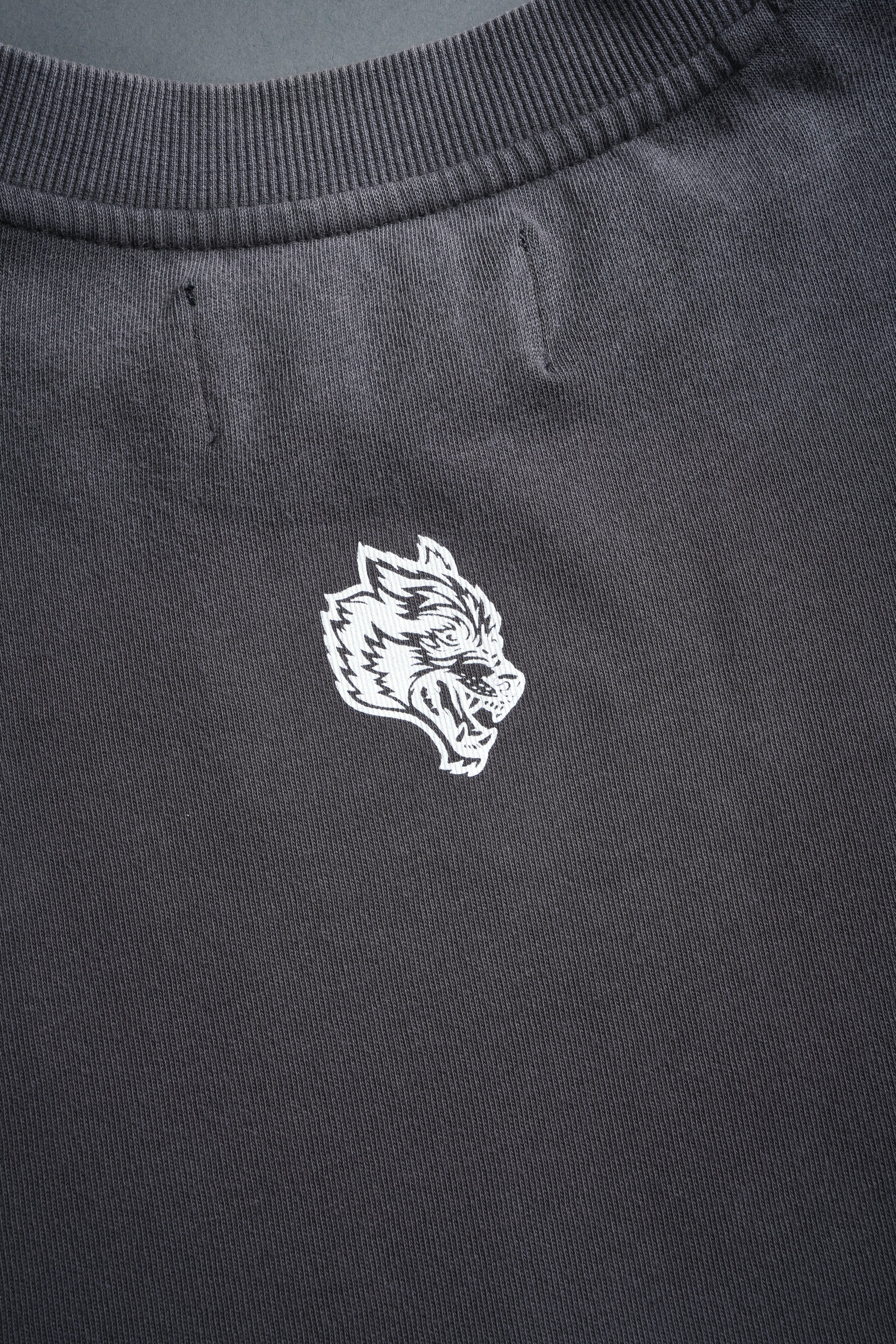 Igris Ascends Premium Oversized Tee in Wolf Gray