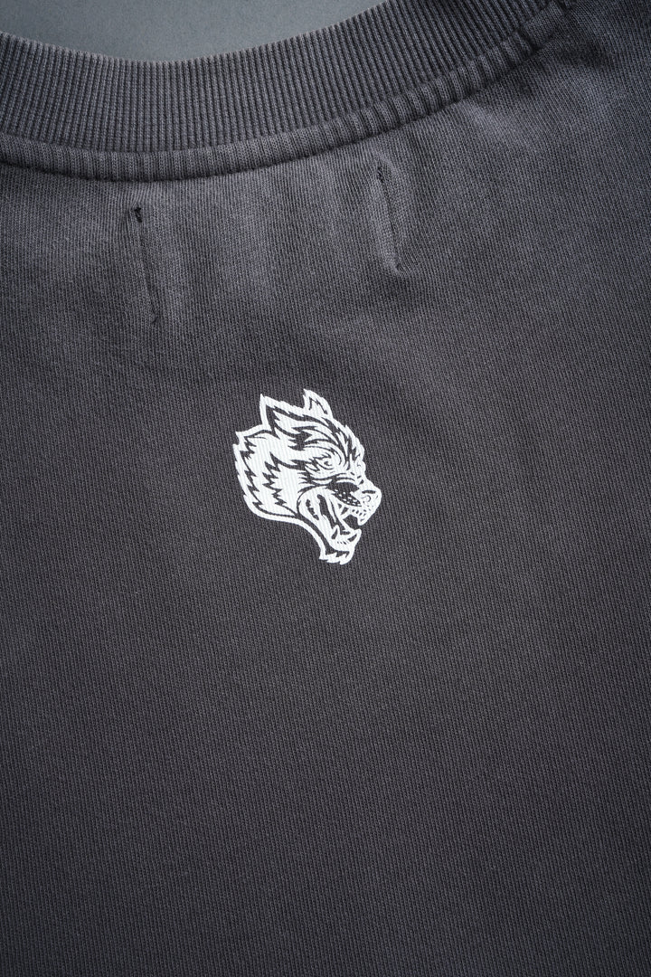Igris Ascends Premium Oversized Tee in Wolf Gray