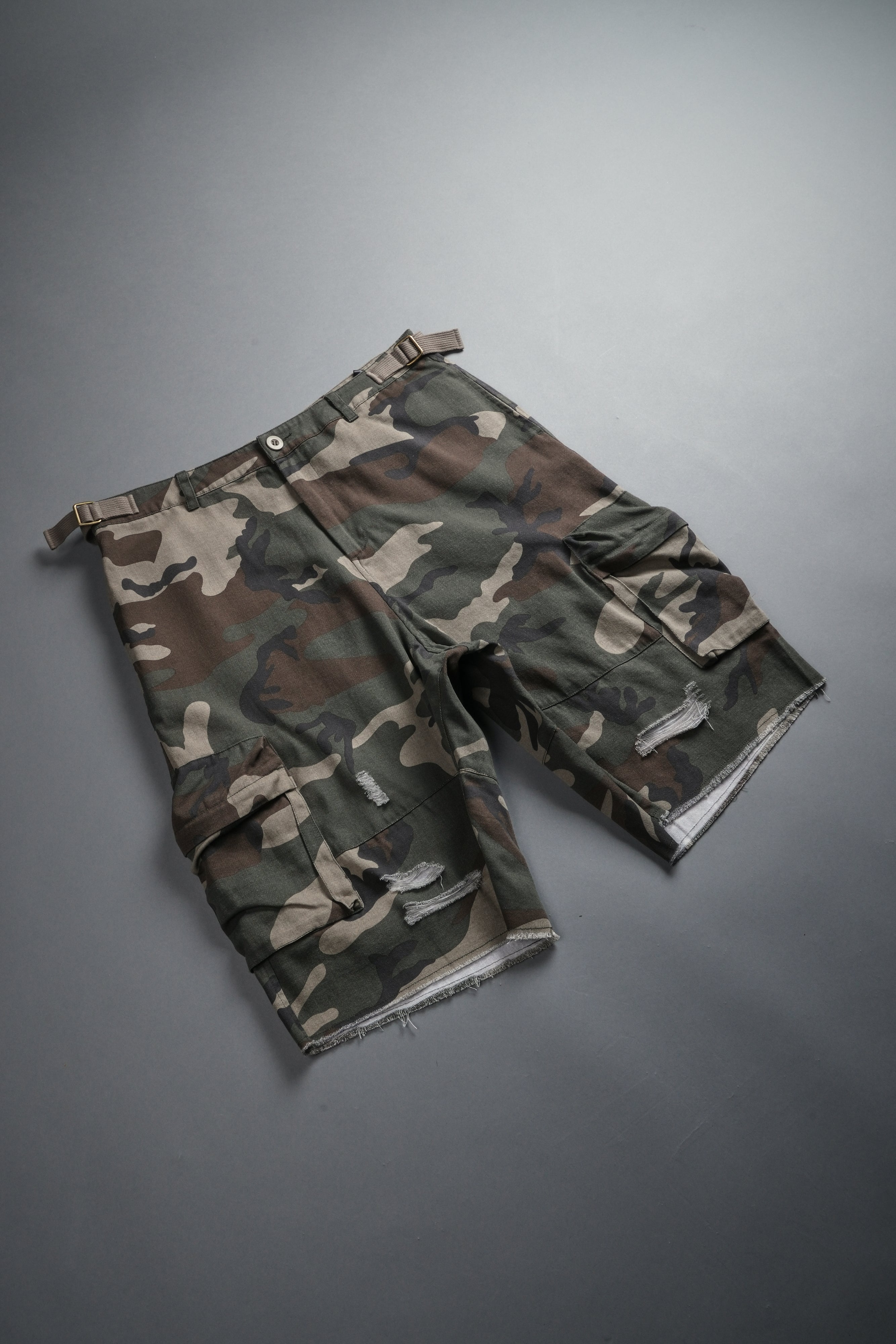 Wolves Chopper Duke Cargo Shorts in Creekwood Camo