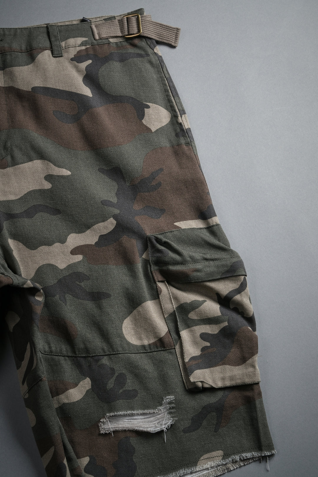 Wolves Chopper Duke Cargo Shorts in Creekwood Camo