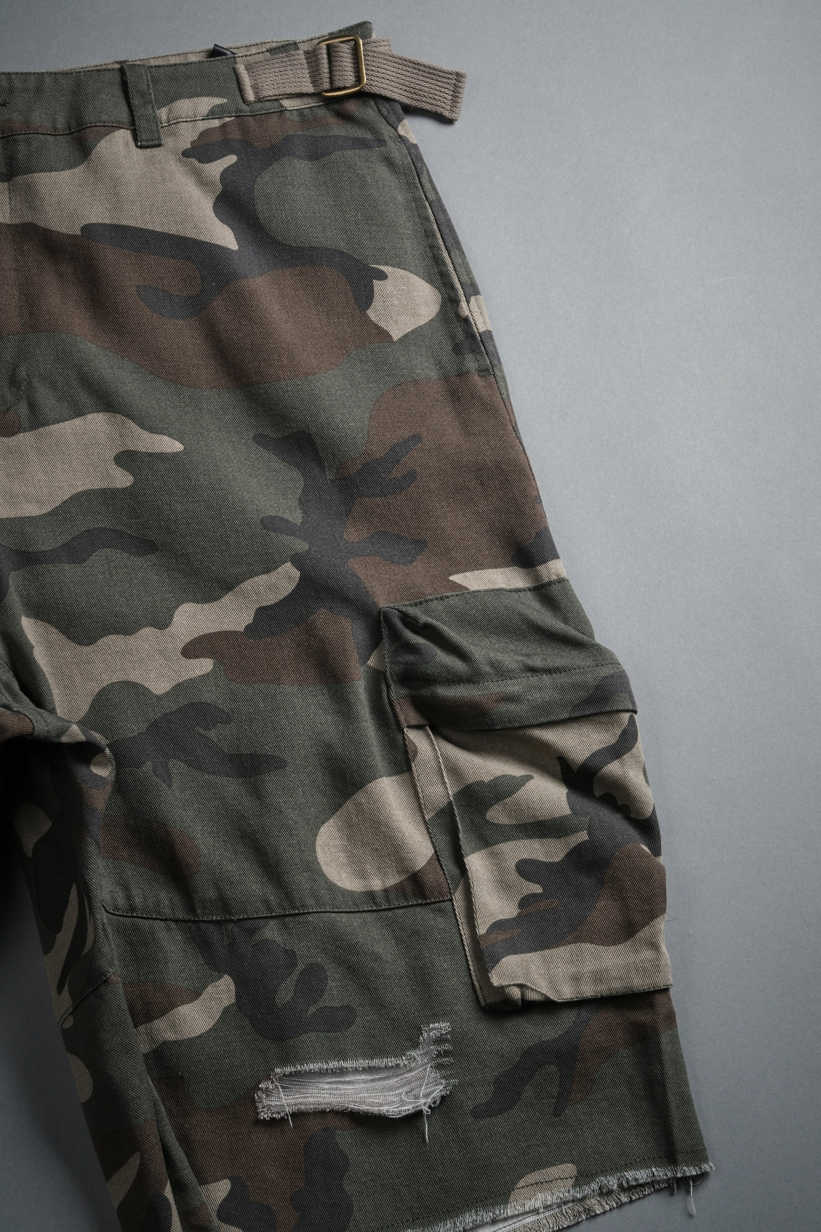 Wolves Chopper Duke Cargo Shorts in Creekwood Camo