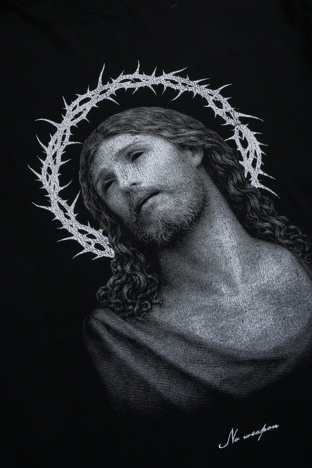 Crowned Premium "Box Cut" Tee Black