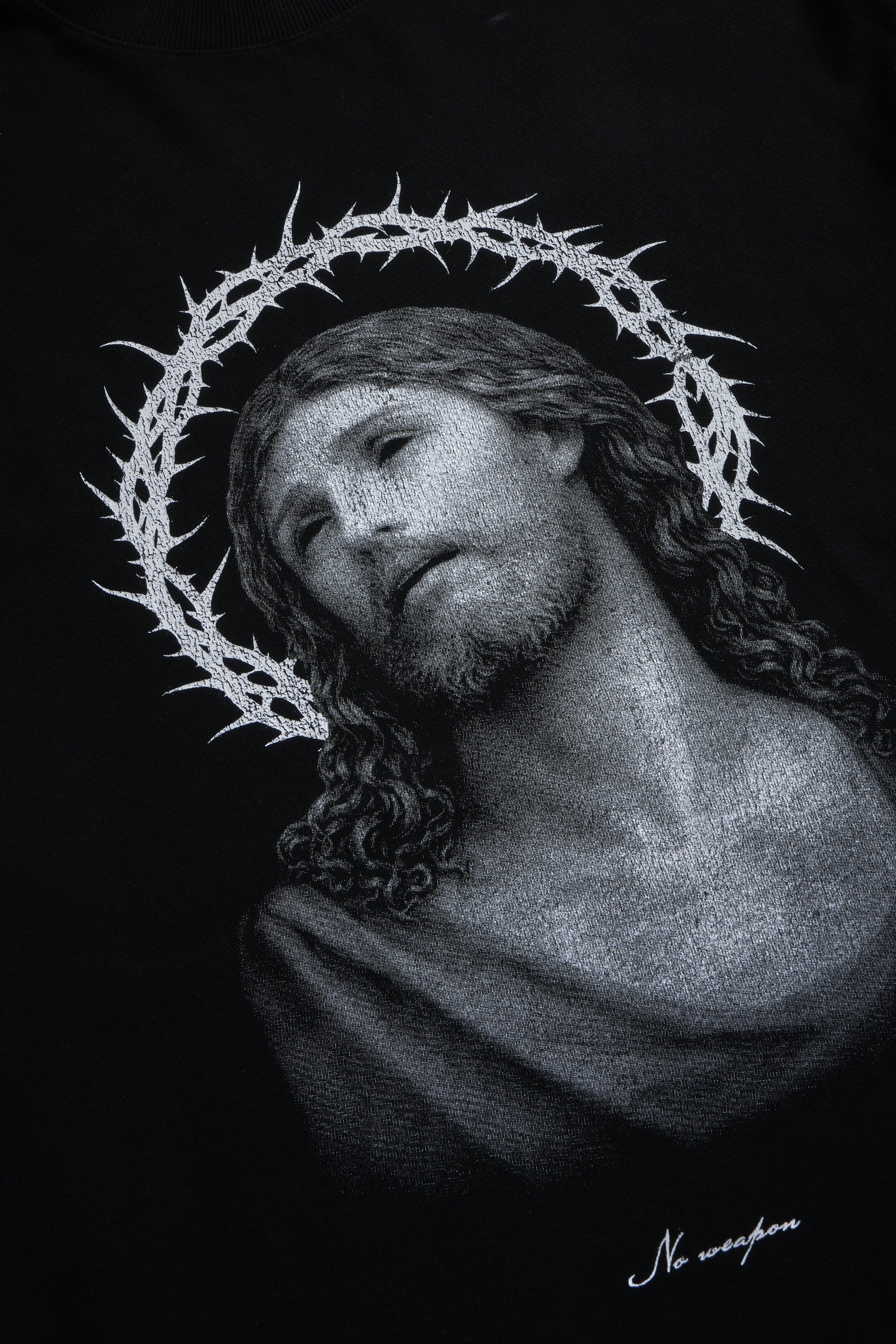 Crowned Premium "Box Cut" Tee Black