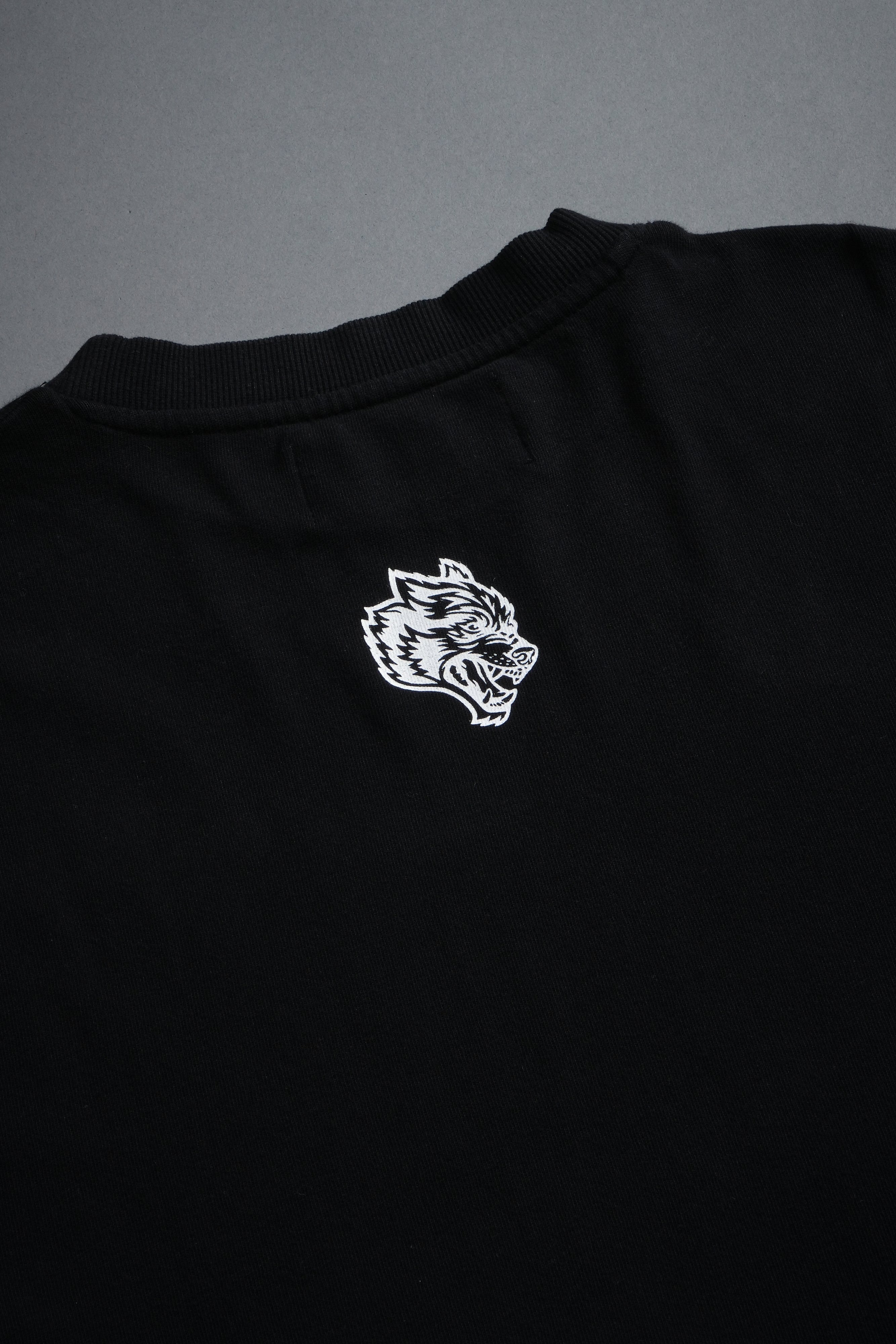 Crowned Premium "Box Cut" Tee Black