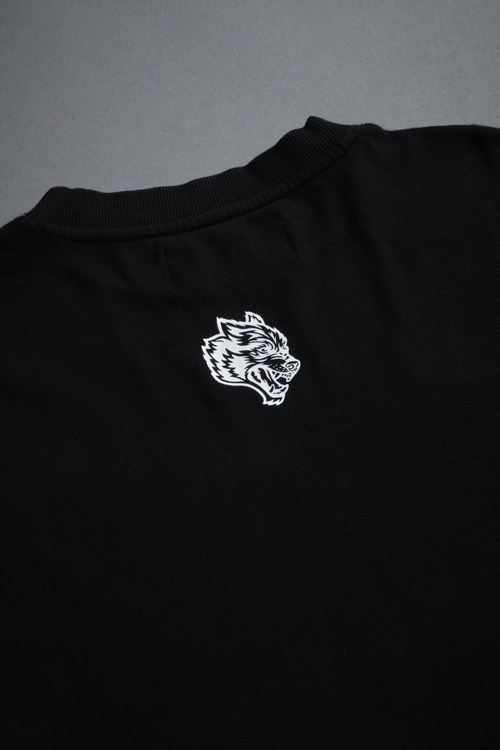 Crowned Premium "Box Cut" Tee Black