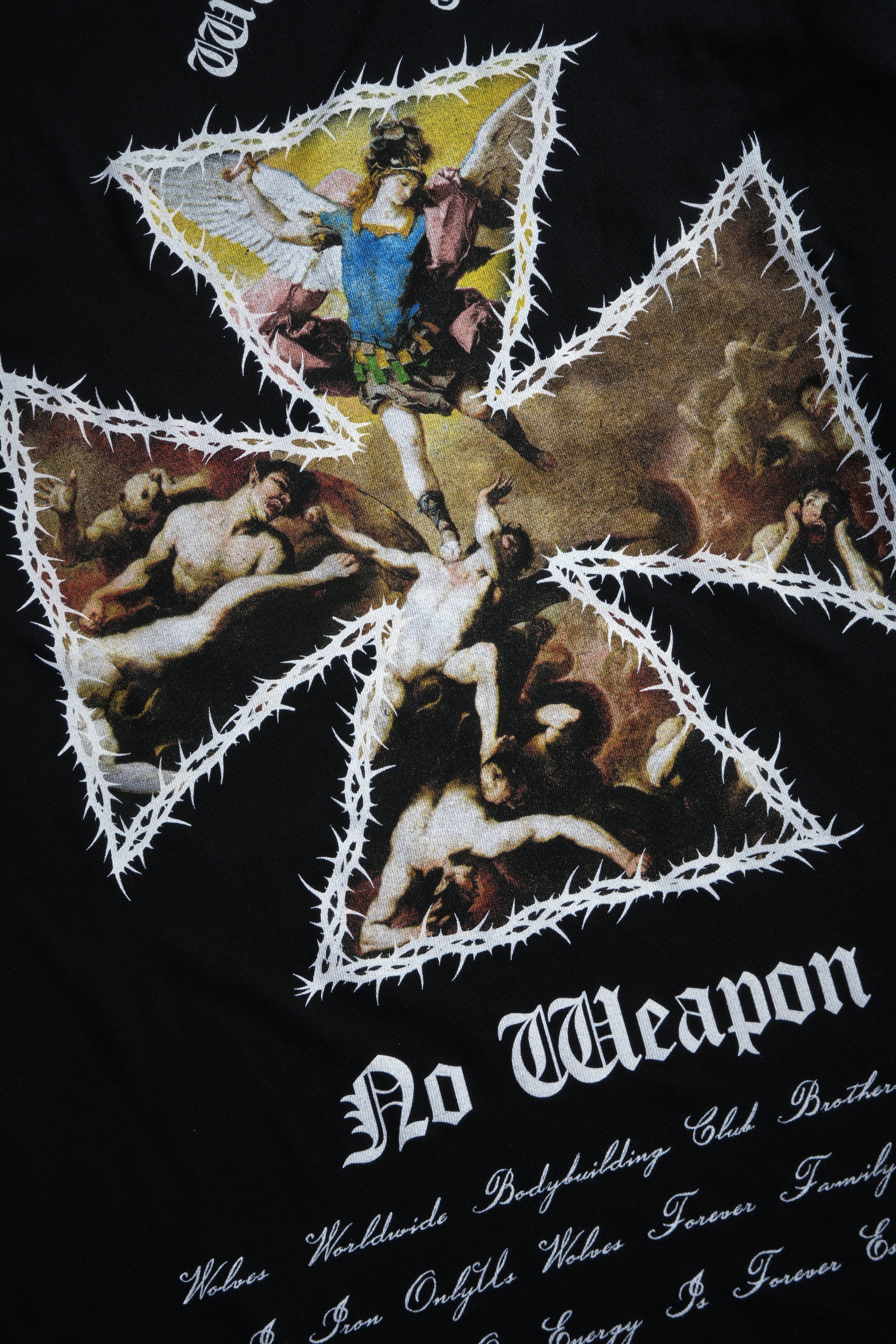 Ascend Premium Oversized Tee in Black