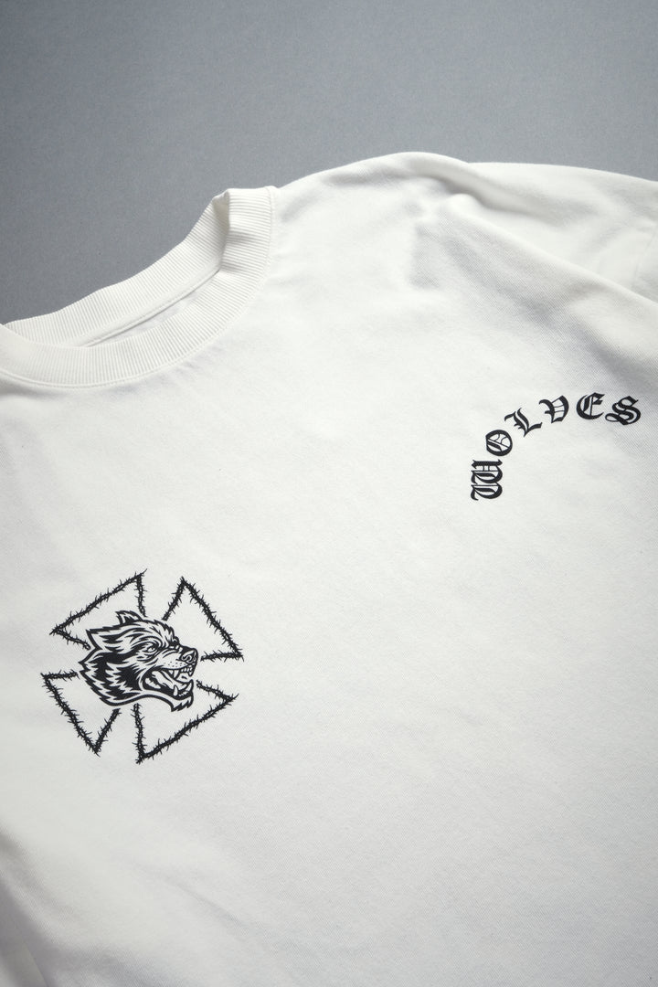 Ascend Premium Oversized Tee in Cream