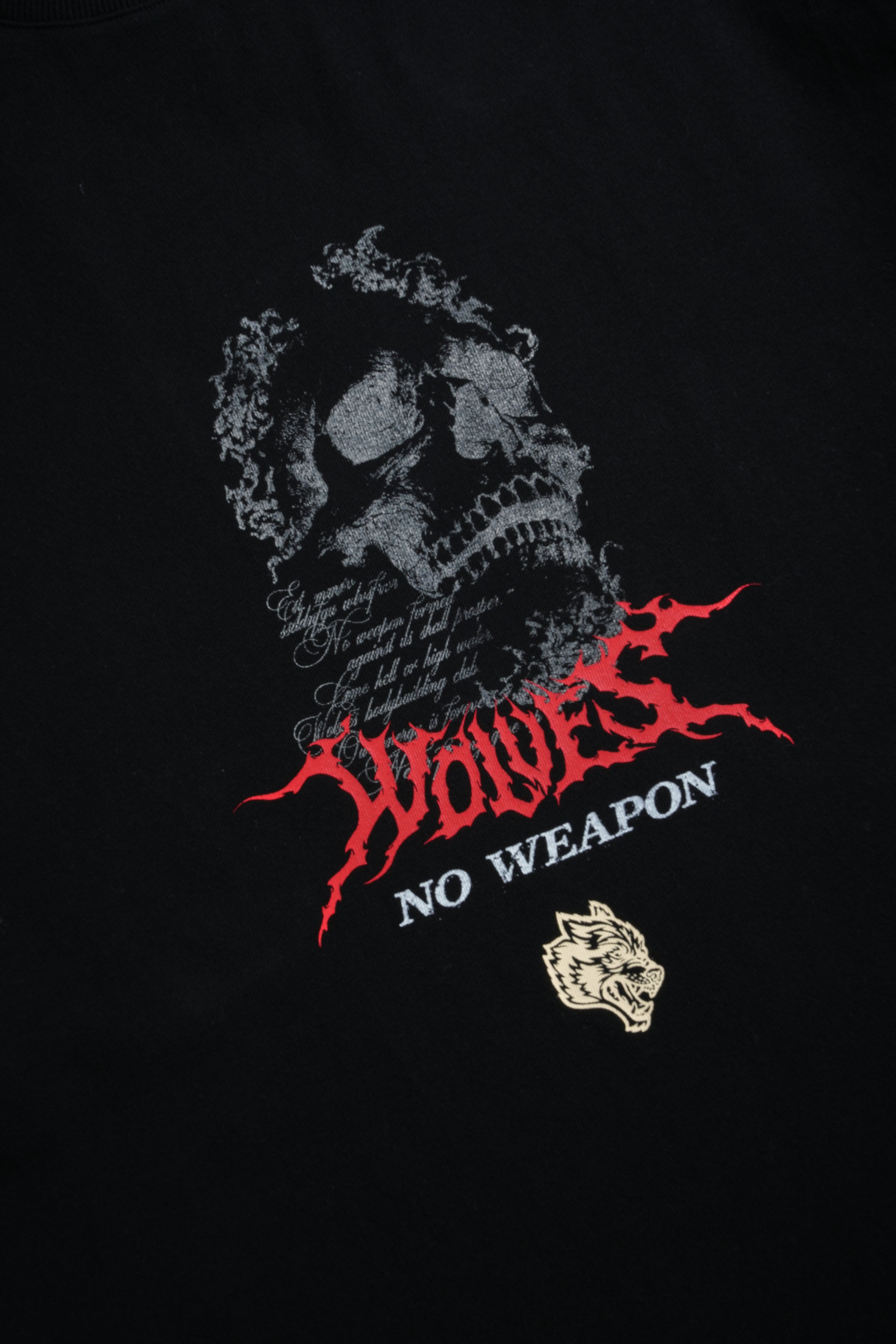 From Dust Premium Oversized Tee in Black