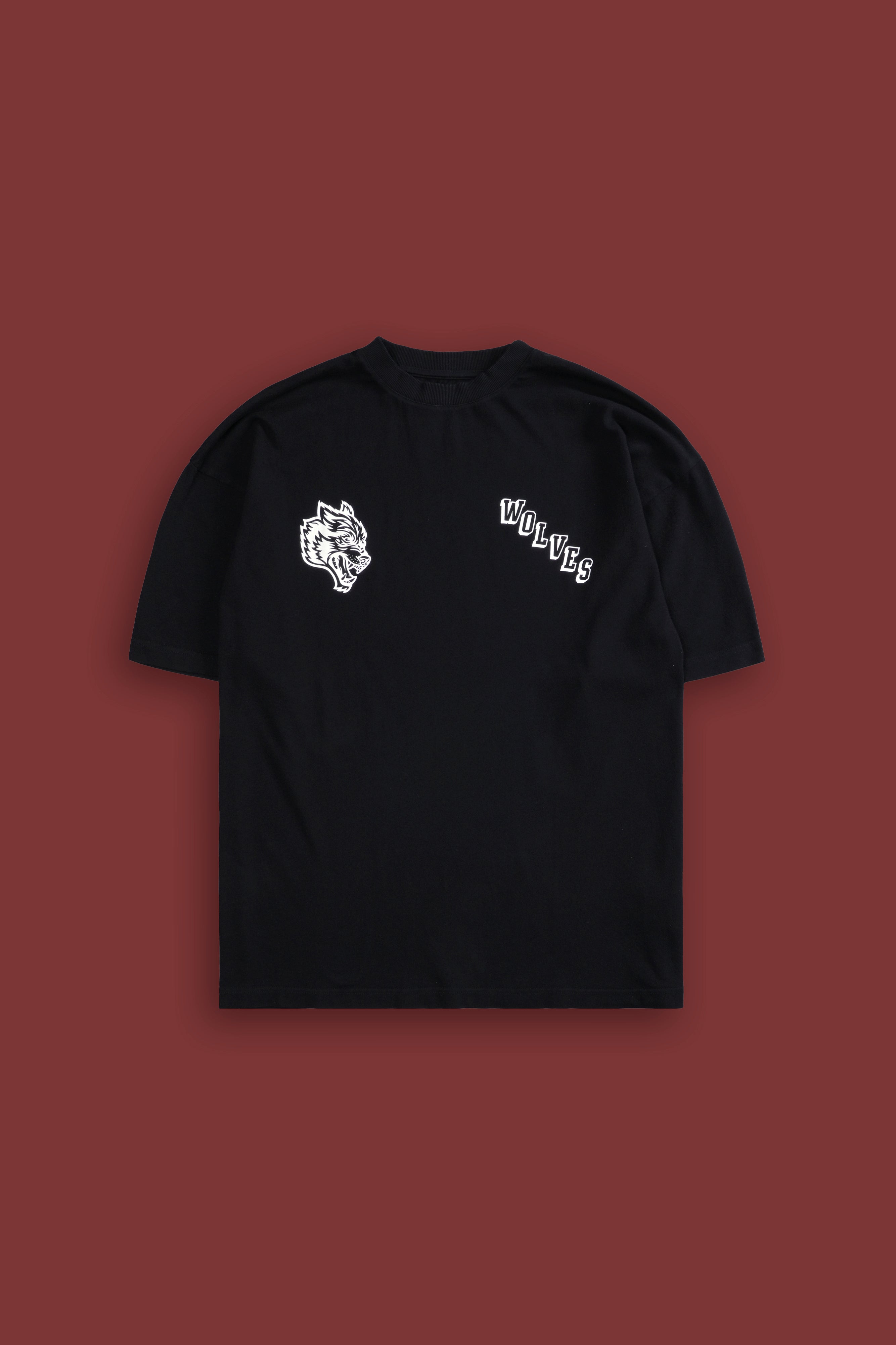 Journey "Premium" Oversized Tee in Black
