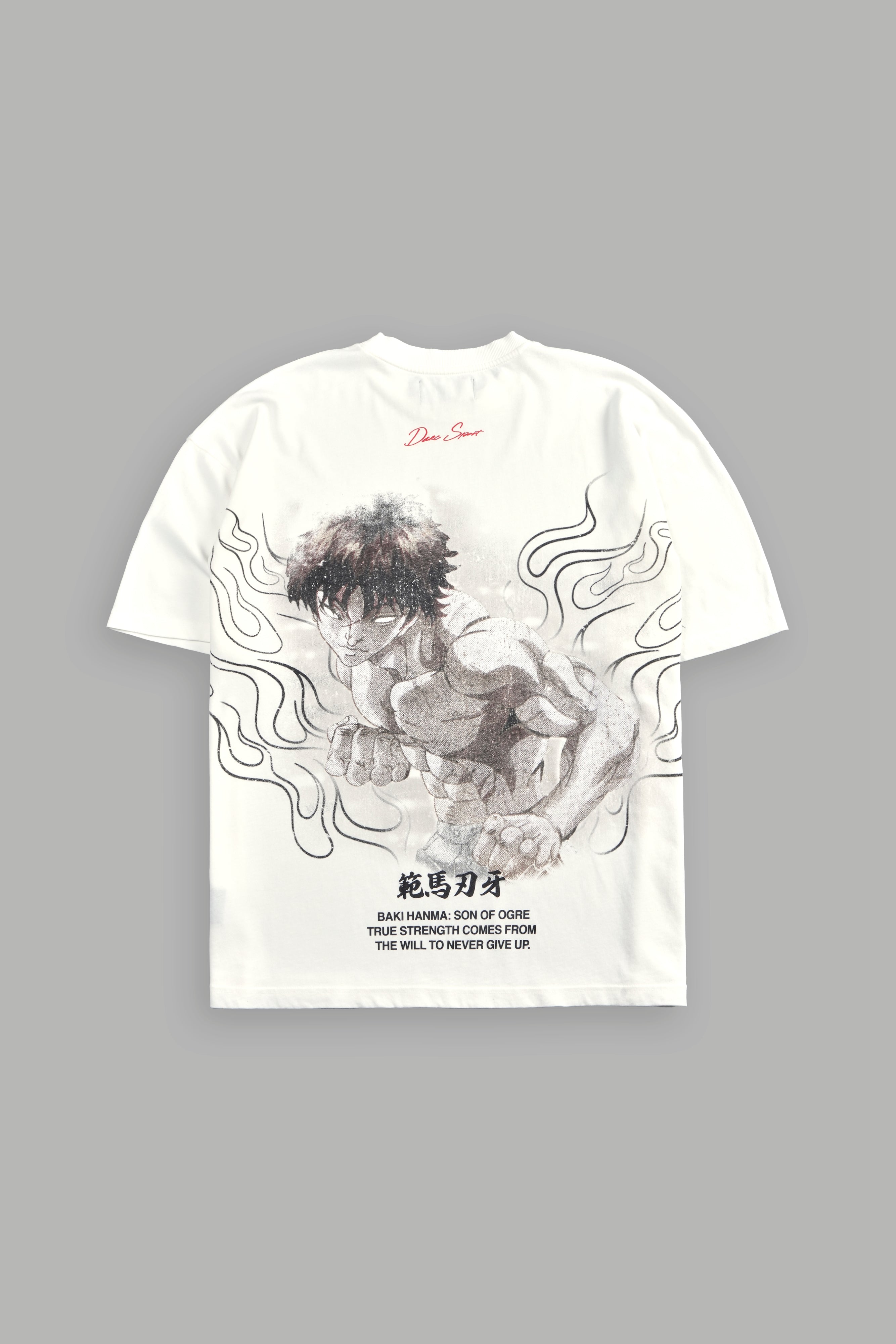 The Champion "Premium" Oversized Tee in Cream