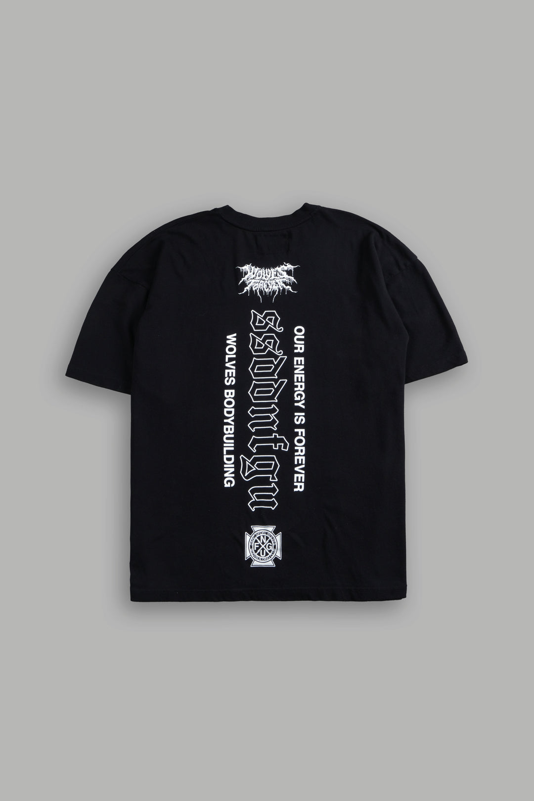 Lobo "Premium" Oversized Tee in Black