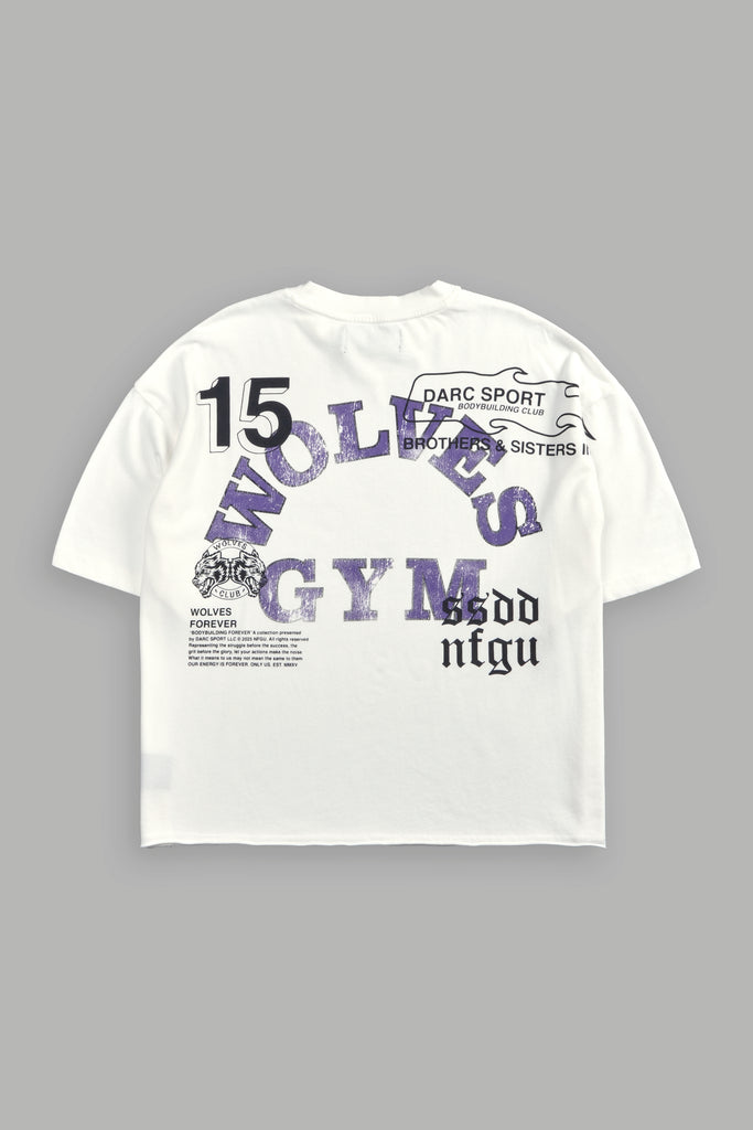 Wolves Gym V2 Premium Raw Hem 