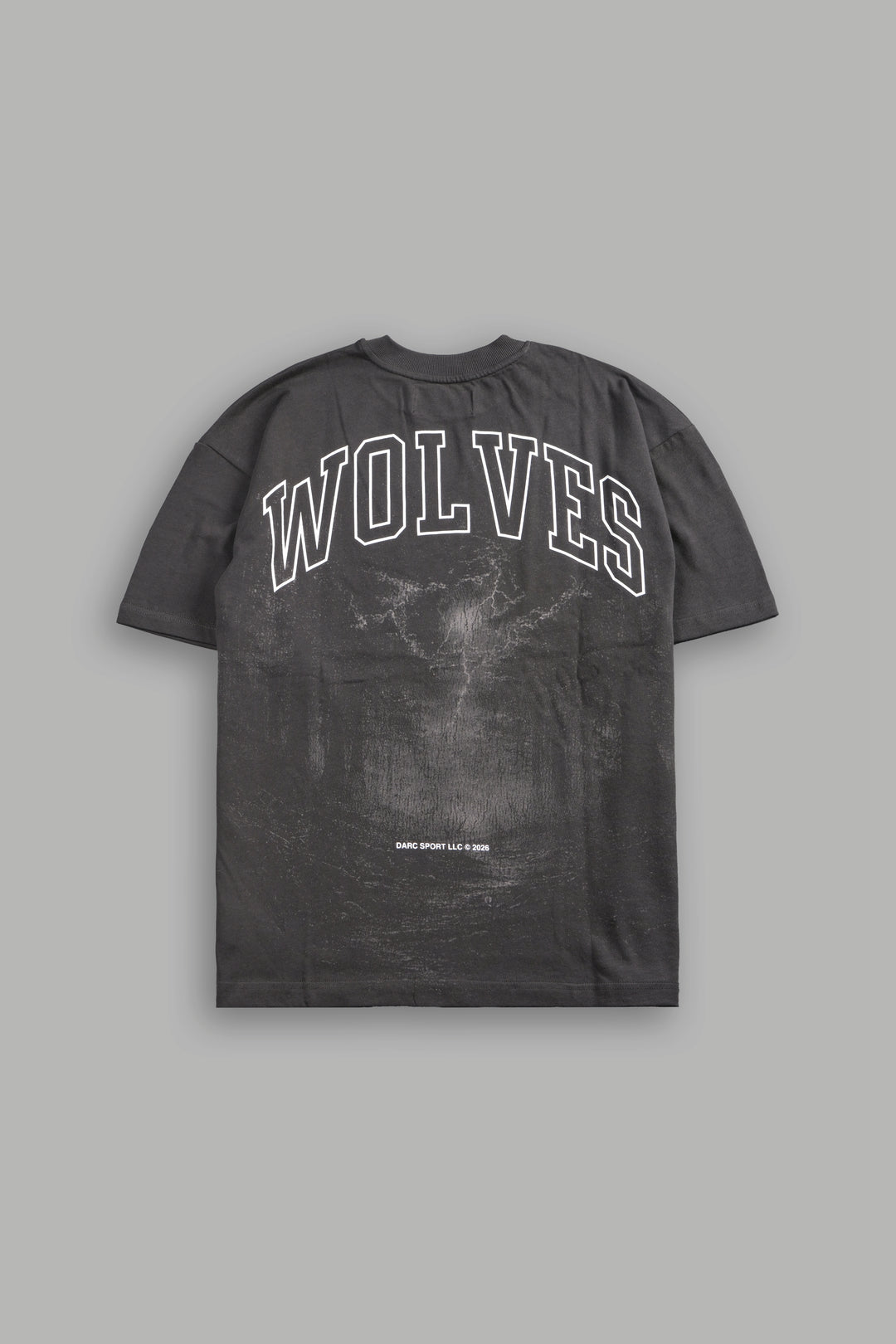 Trust Your Journey Premium Oversized Tee in Wolf Gray