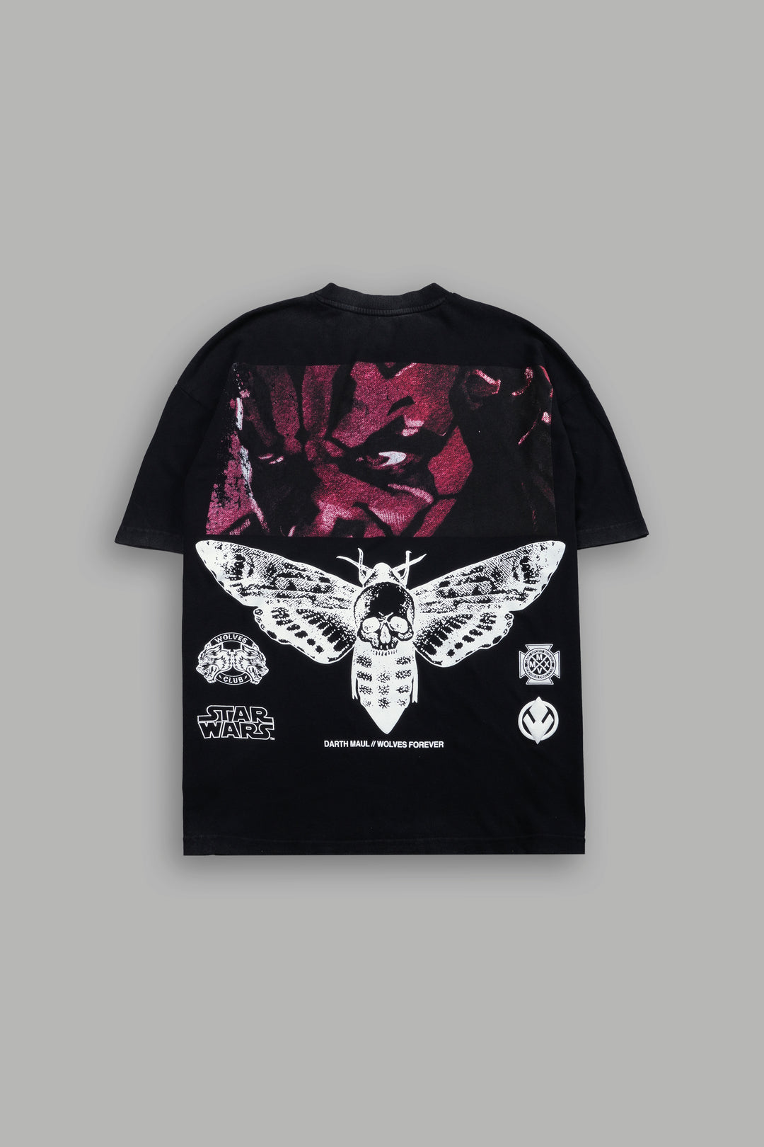 The Shadow Premium Oversized Tee in Black