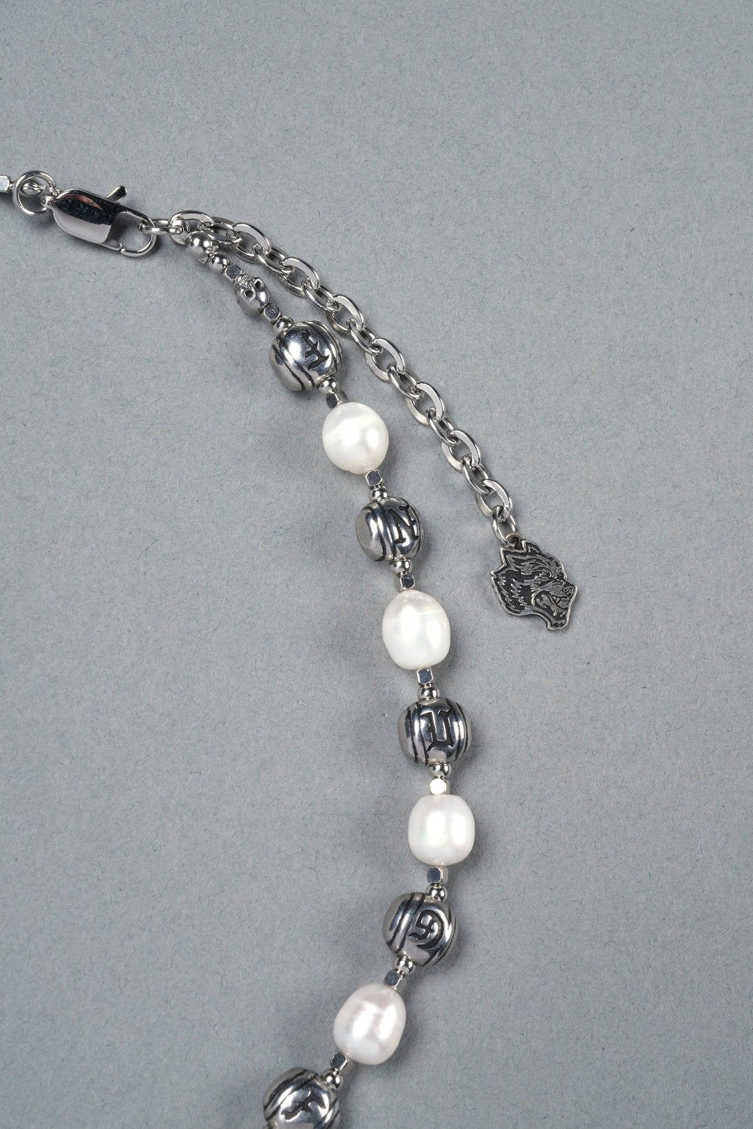 Our Mantra Big Pearl Necklace in Pearl White
