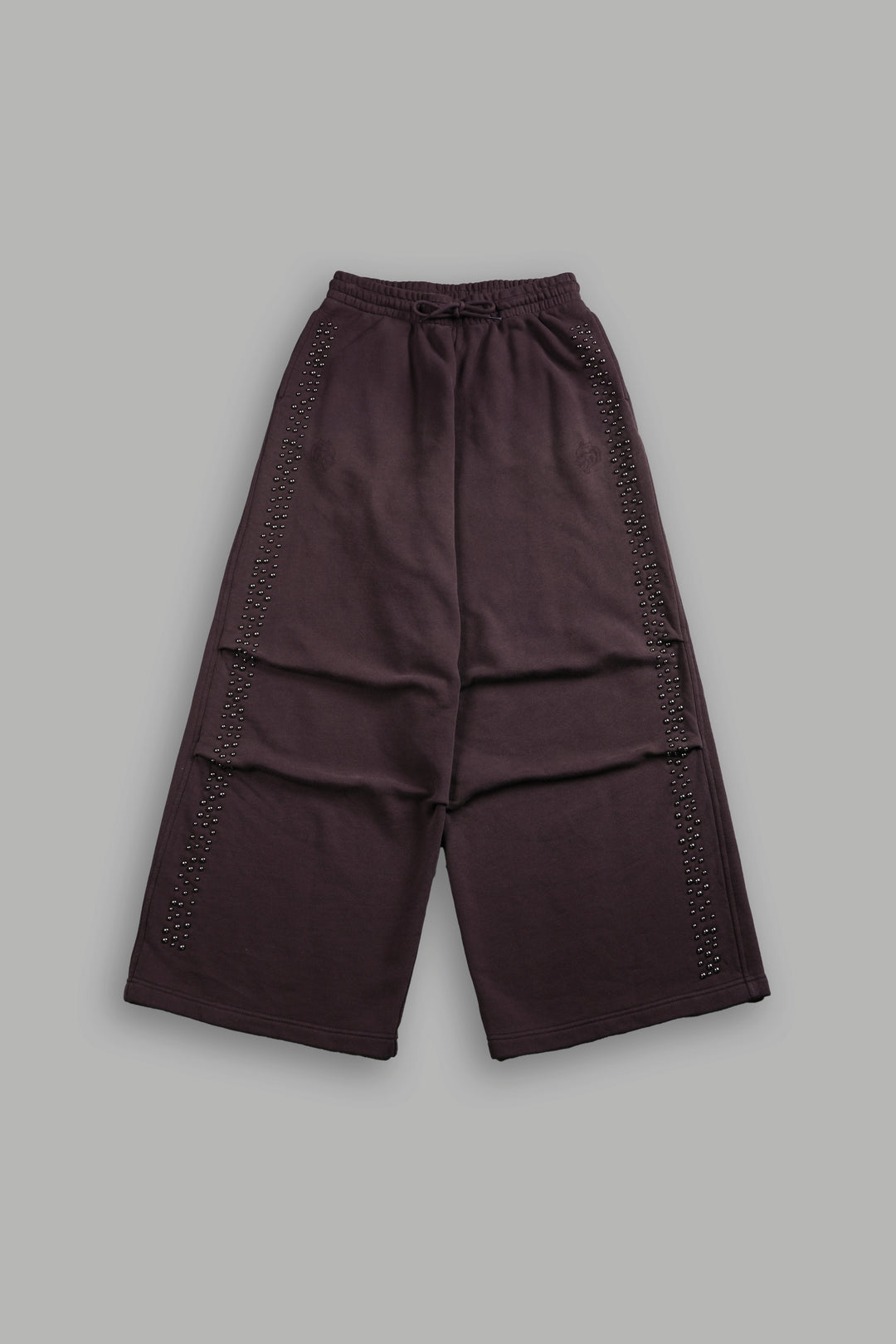 Dual Stud Mia Sweat Pants in Darc Garnet Horizon Sun Fade