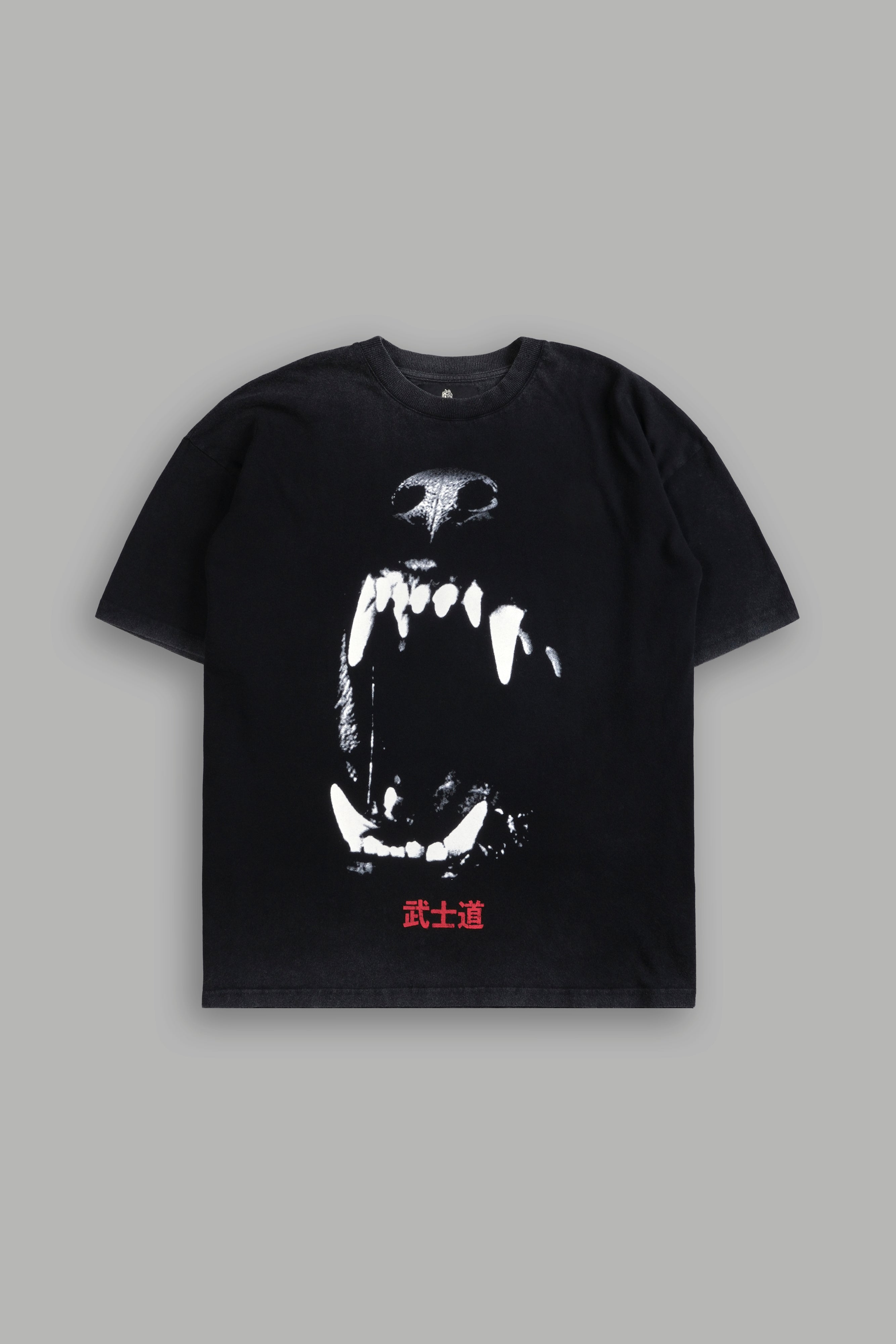 Blood Thirsty Kanji "Premium" Oversized Tee in Black