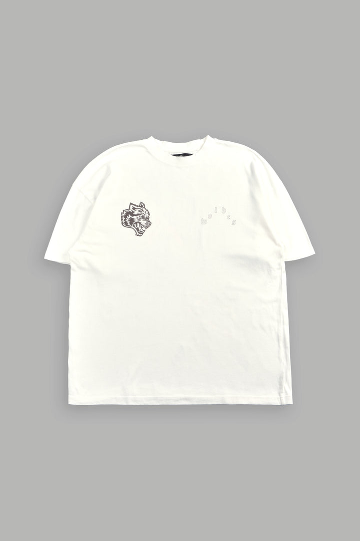 Hand That Holds Premium Oversized Tee In Cream