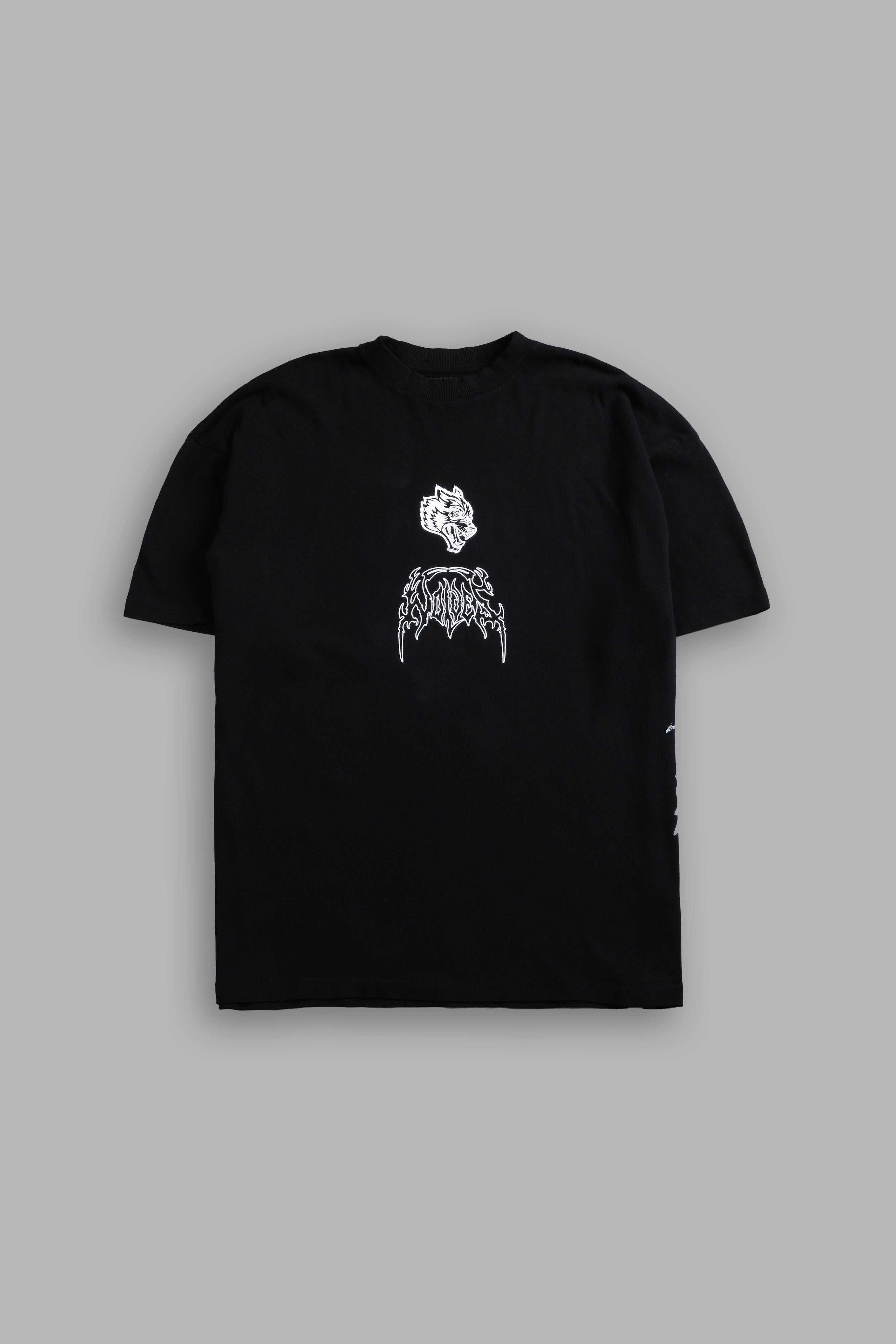 Heart Ablaze "Premium" Oversized Tee in Black