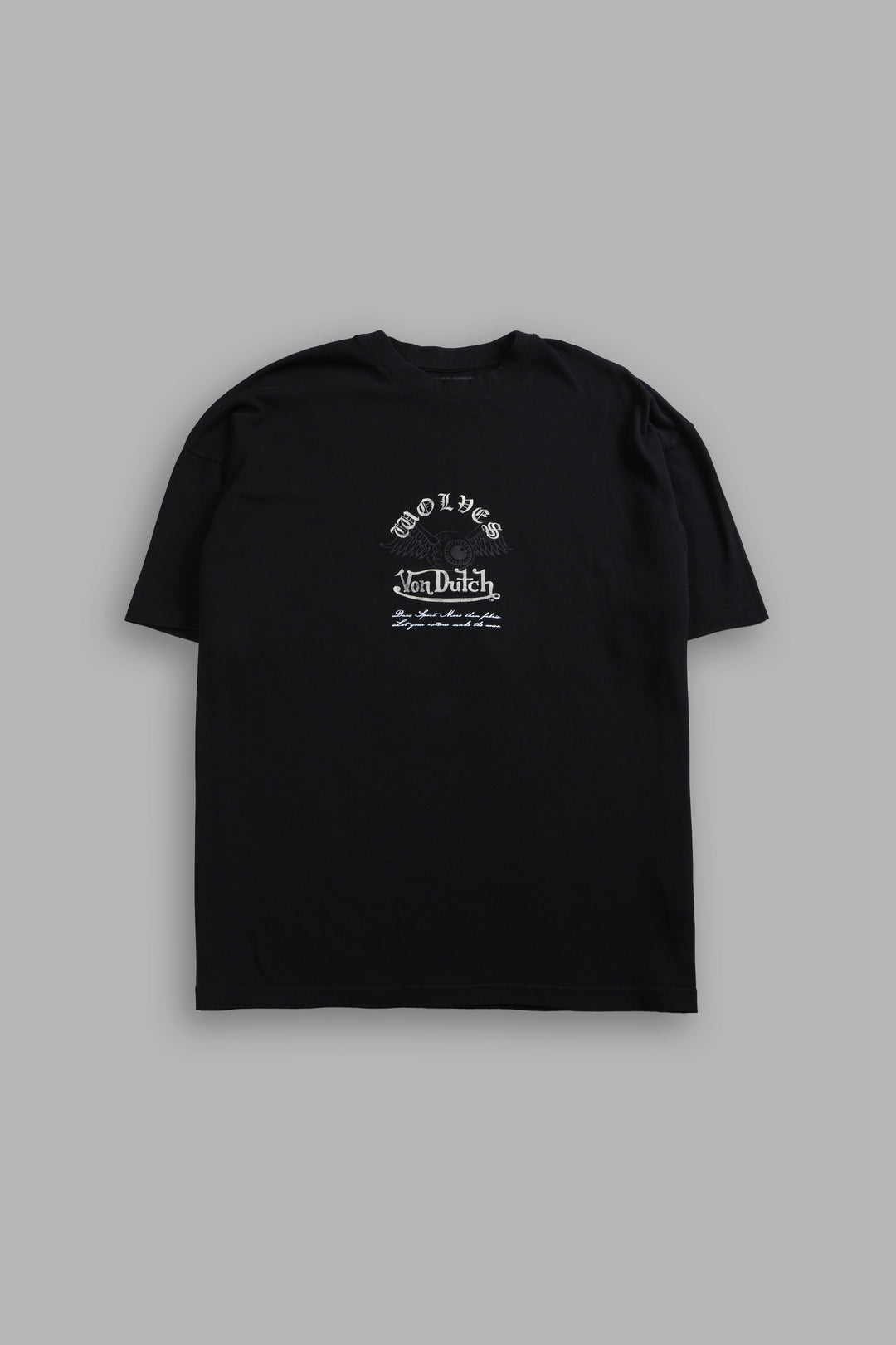 DSVD NFGU Premium Oversized Tee in Black