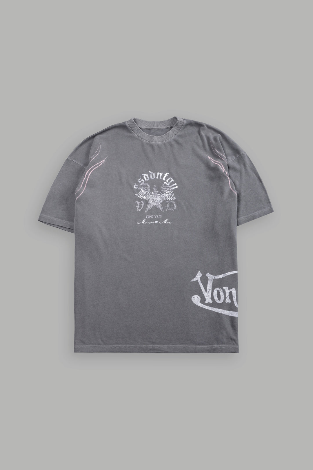 Darc Iron "Side-By-Side" Series Premium Tee in Dove Gray