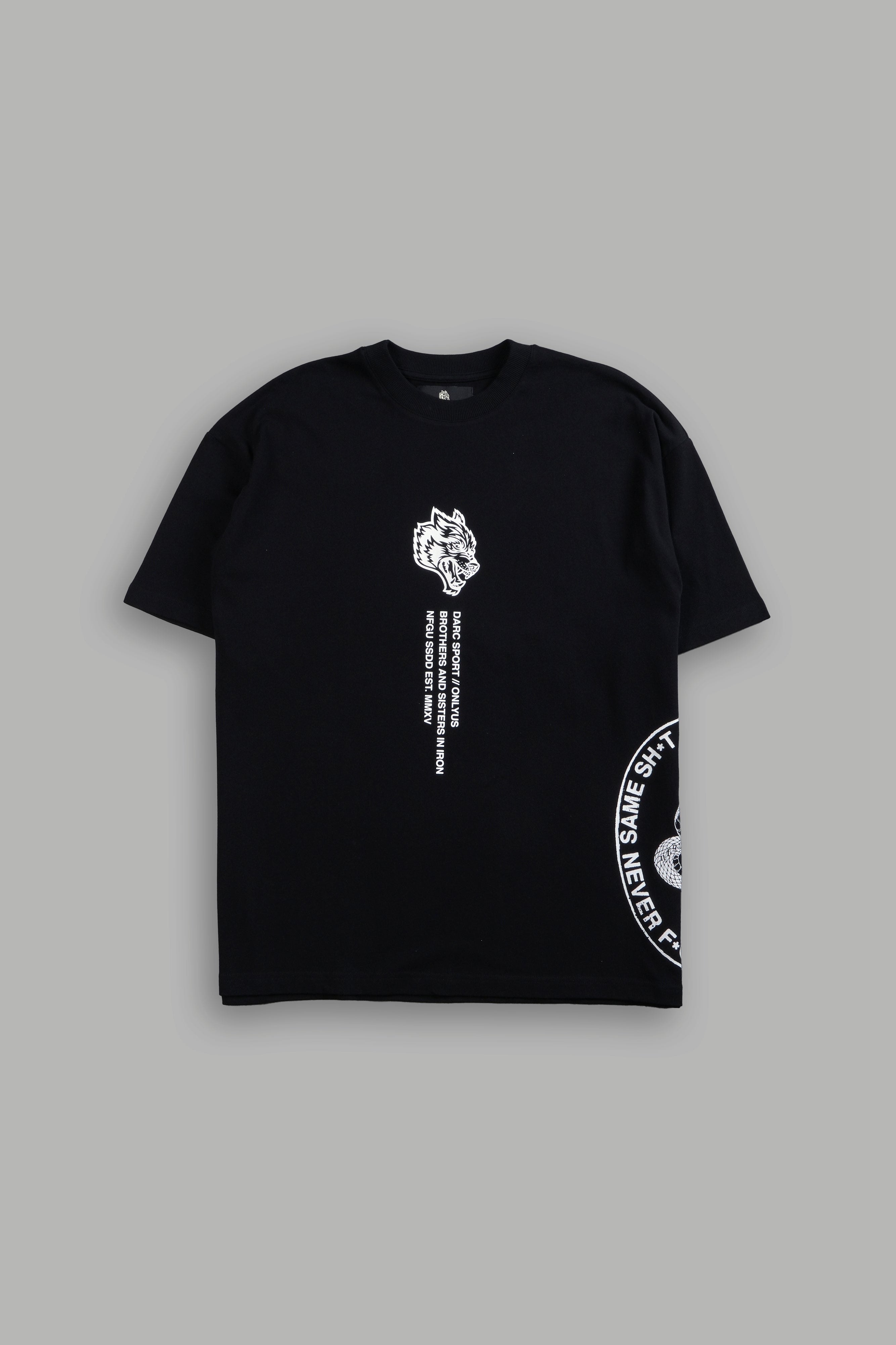 Free Will "Premium" Oversized Tee in Black