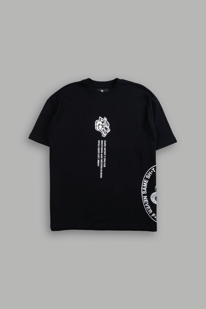 Free Will "Premium" Oversized Tee in Black