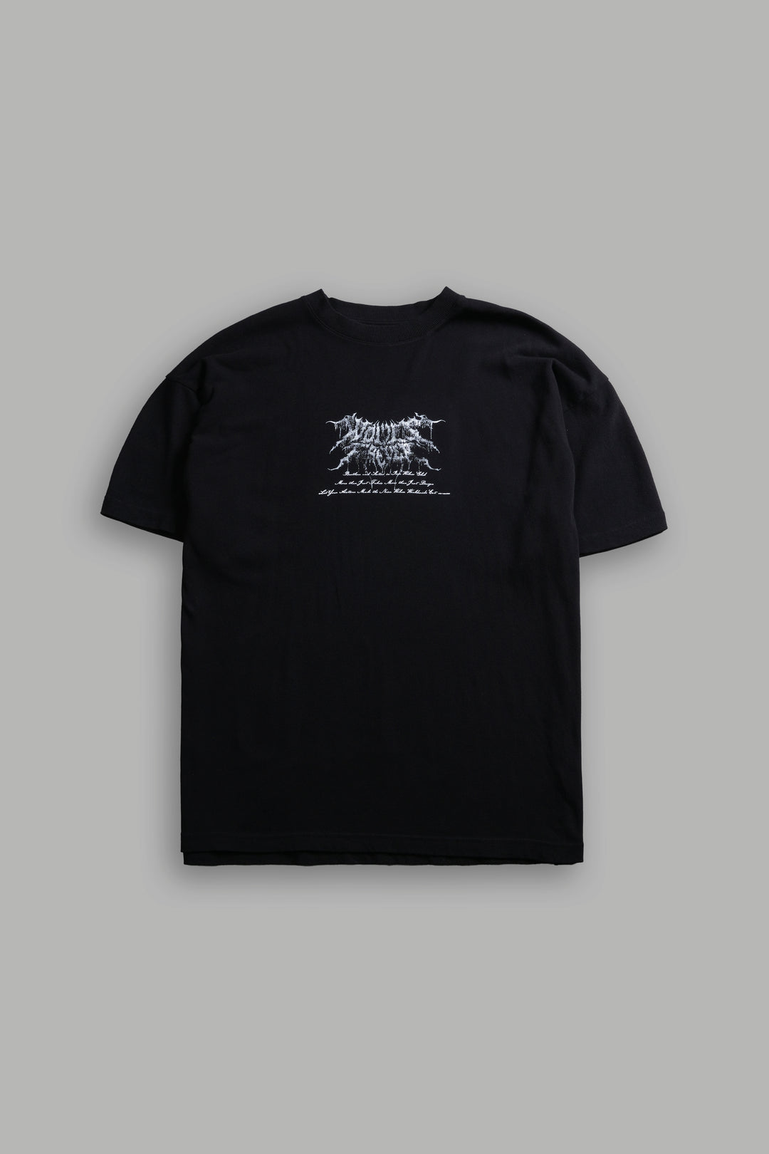 Demon Knight "Premium" Oversized Tee in Black
