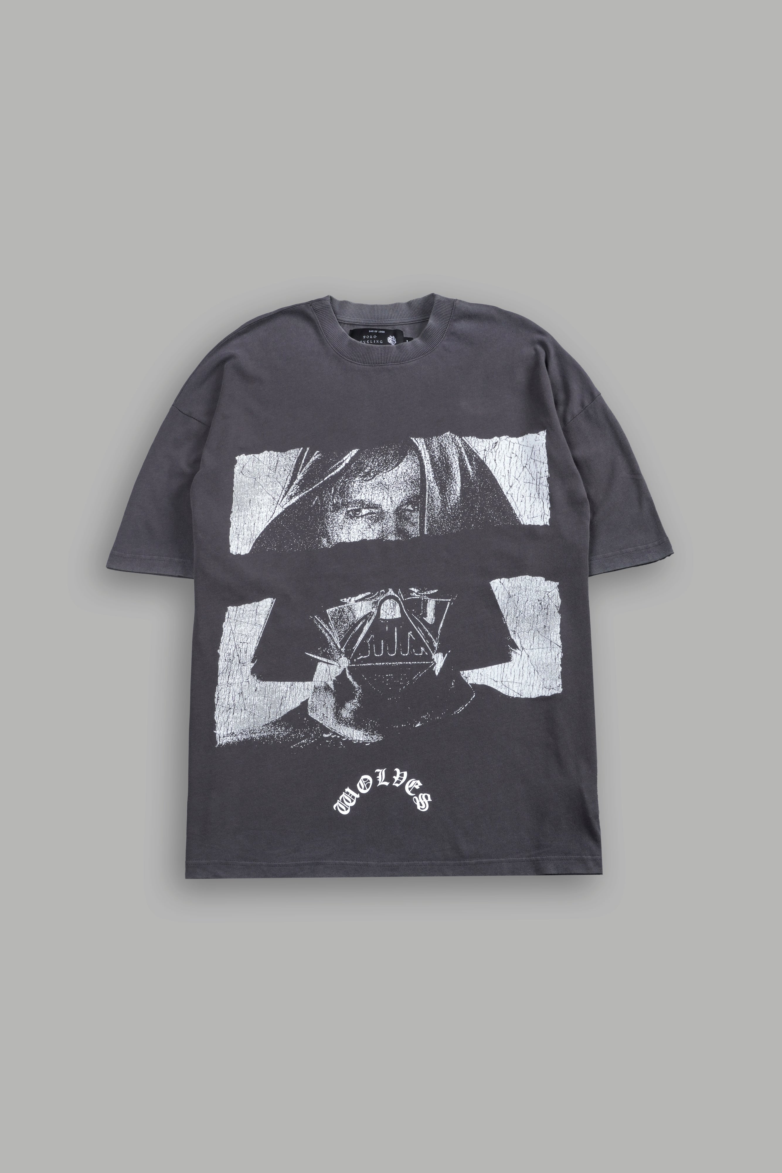 Inner Darkness Premium Oversized Tee in Wolf Gray