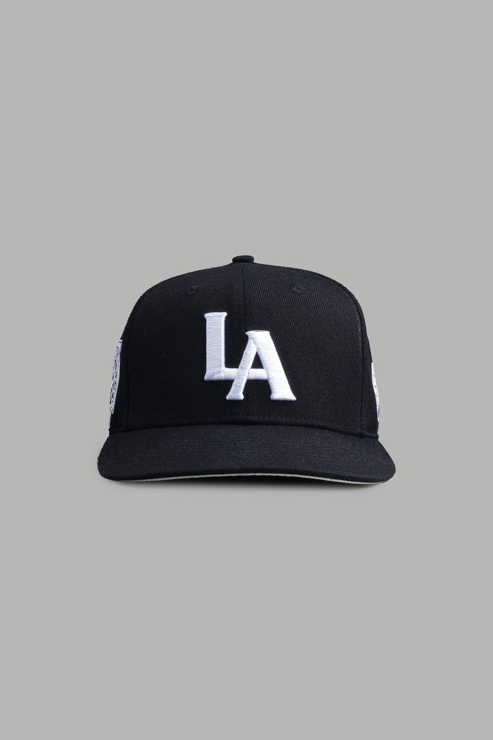 Los Angeles Forever Fitted Cap in Black