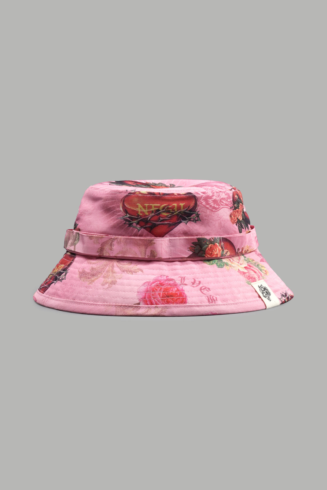 Wolf Patch V2 Boonie Bucket Hat in Corazon de Devocion
