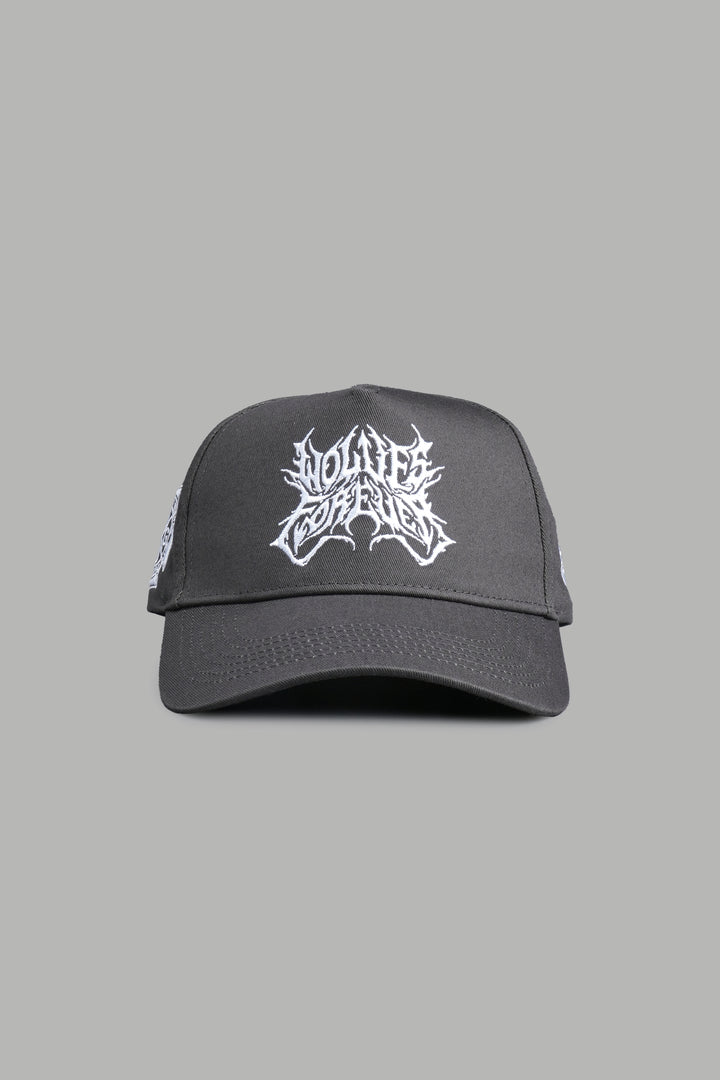 Sheer Loyalty 5 Panel Hat in Wolf Gray