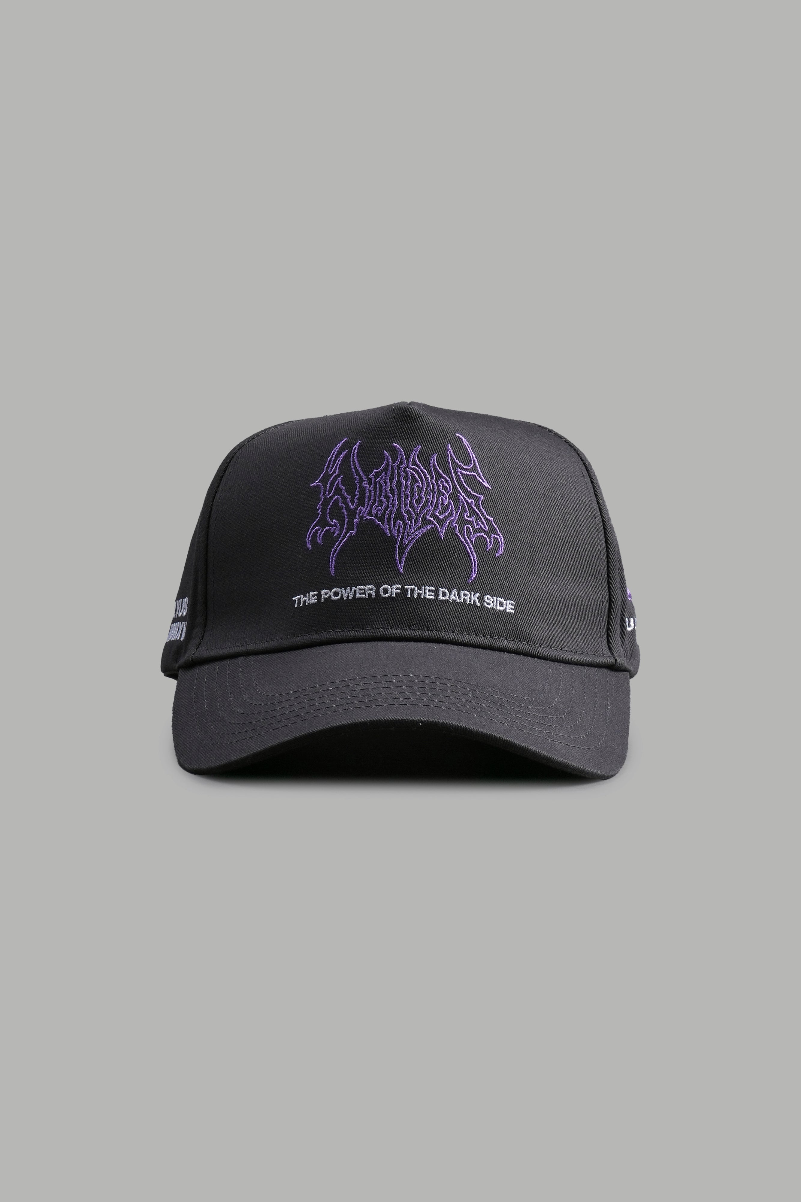 The Power Of The Dark Side 5 Panel Hat in Wolf Gray