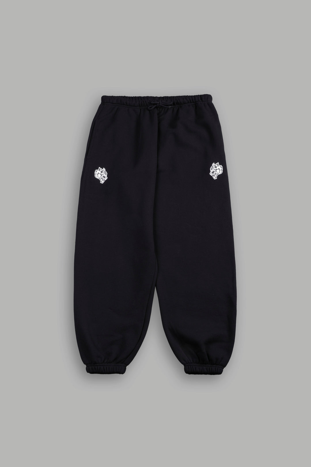 Dual Lightweight Lounger Sweat Pants In Black