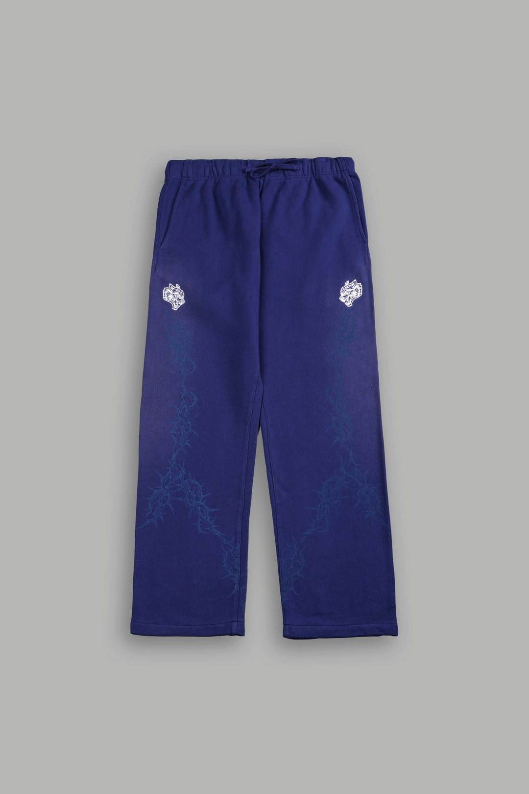 Exo Thorns Bigelow Sweat Pants In Royal Navy Sun Fade