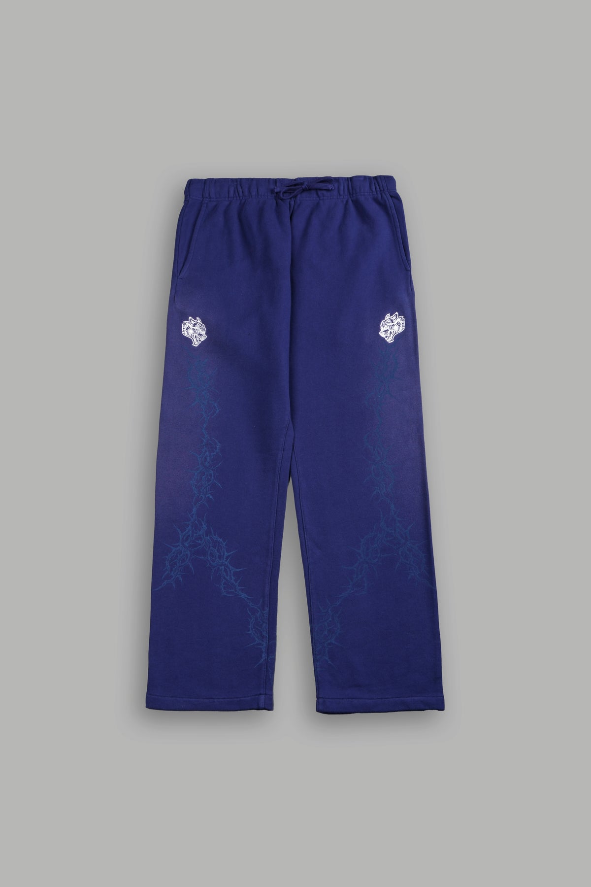 Exo Thorns Bigelow Sweat Pants In Royal Navy Sun Fade