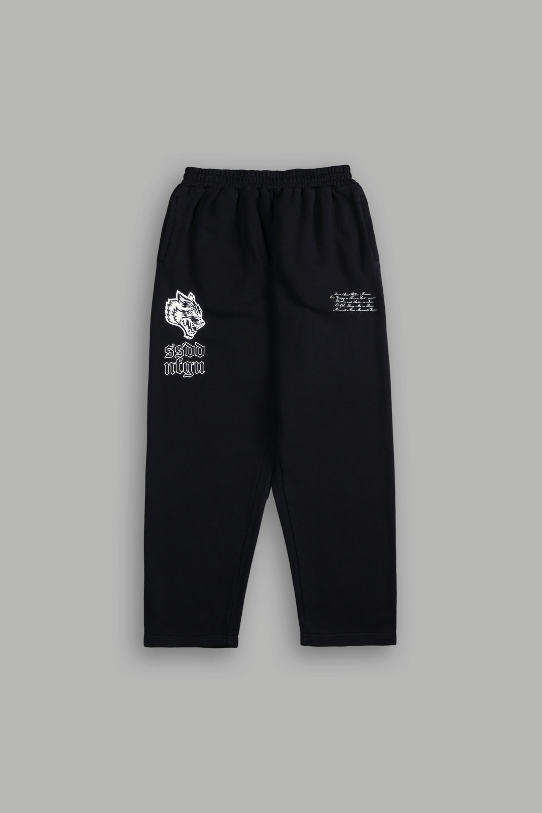 Wolves NFGU Kumite V2 Sweat Pants in Black