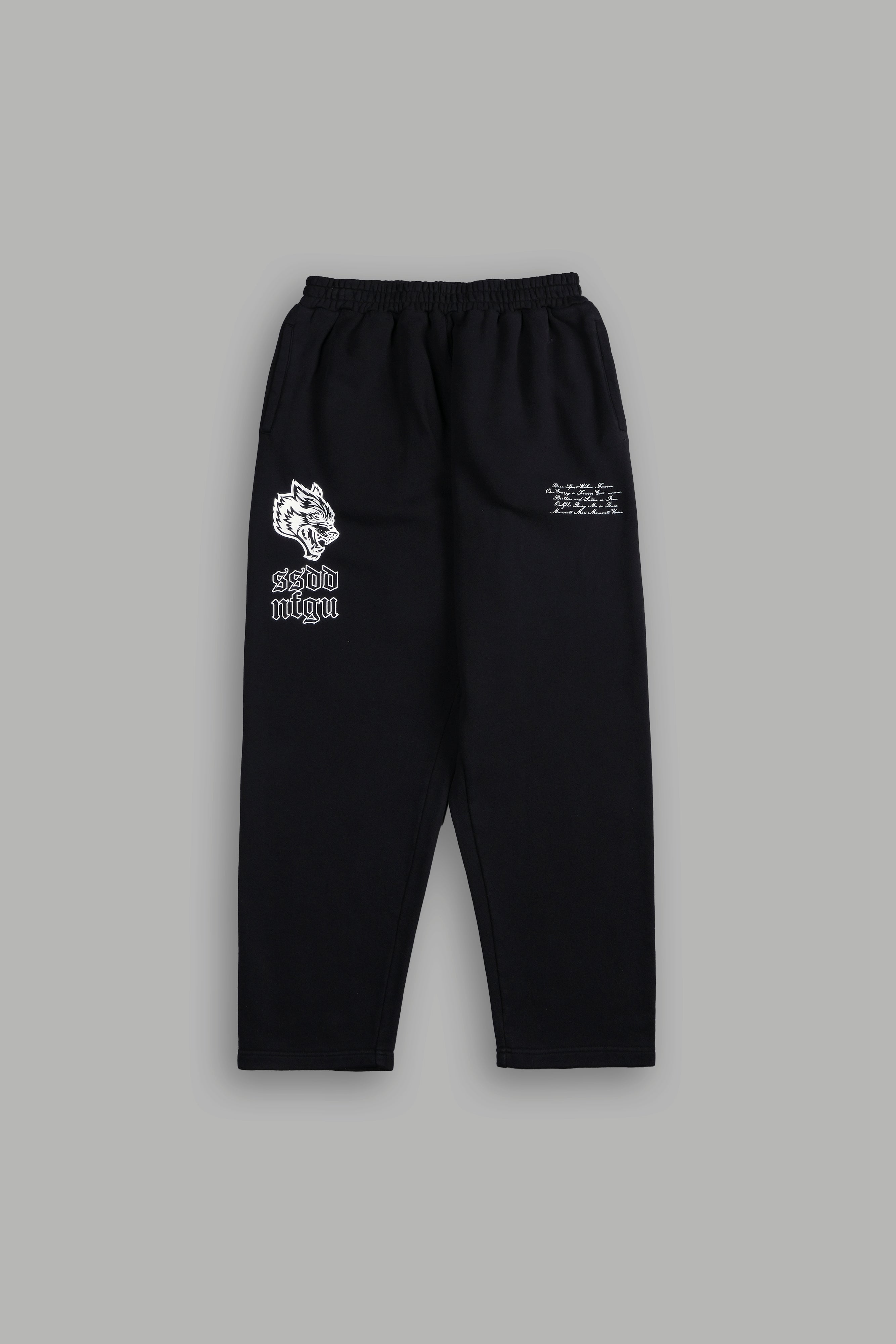 Wolves NFGU Kumite V2 Sweat Pants in Black