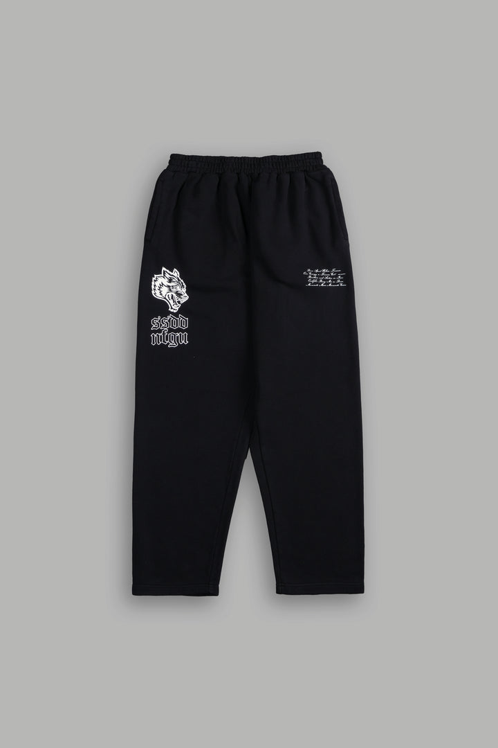 Wolves NFGU Kumite V2 Sweat Pants in Black