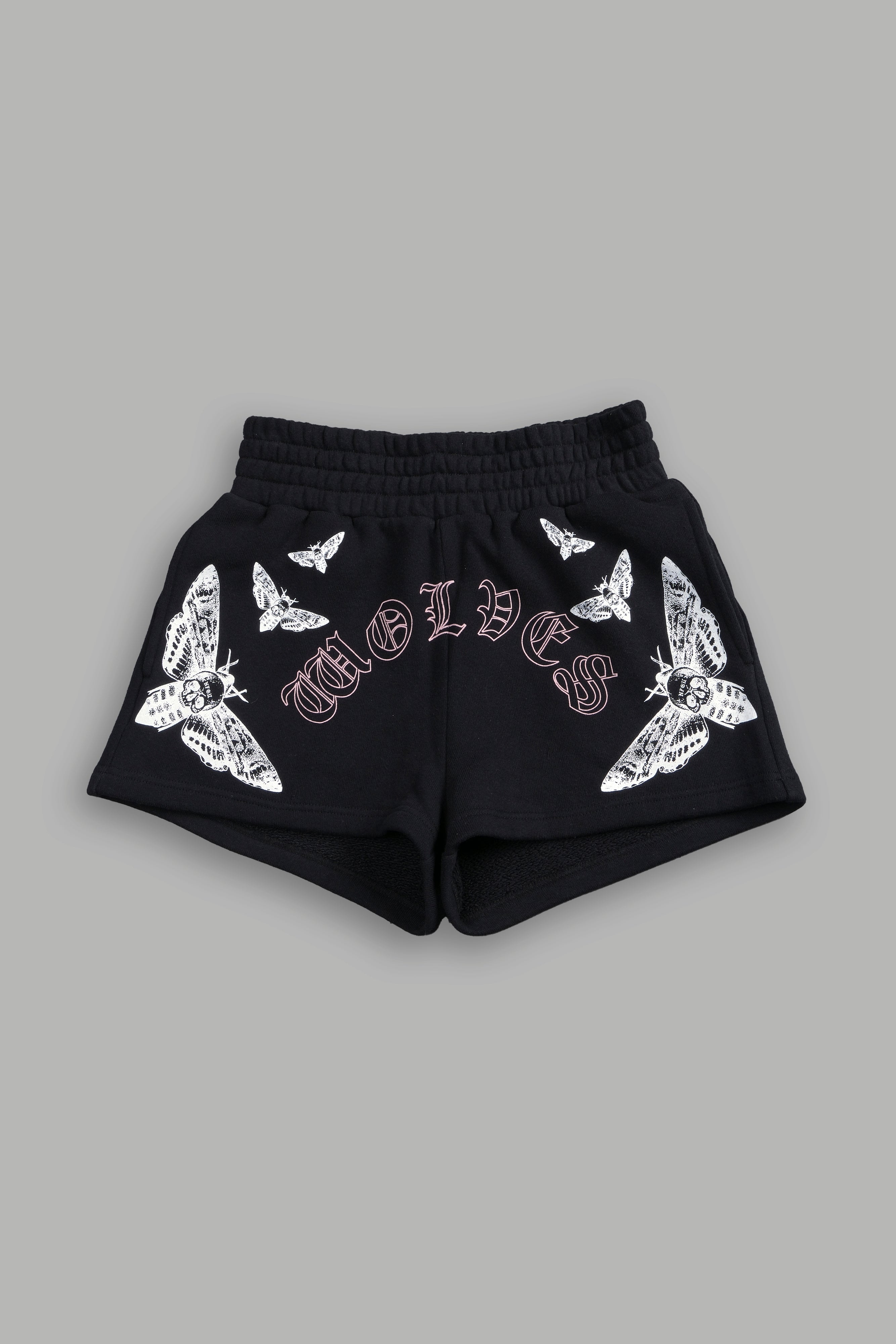 Stick Together Everson Sweat Shorts in Black