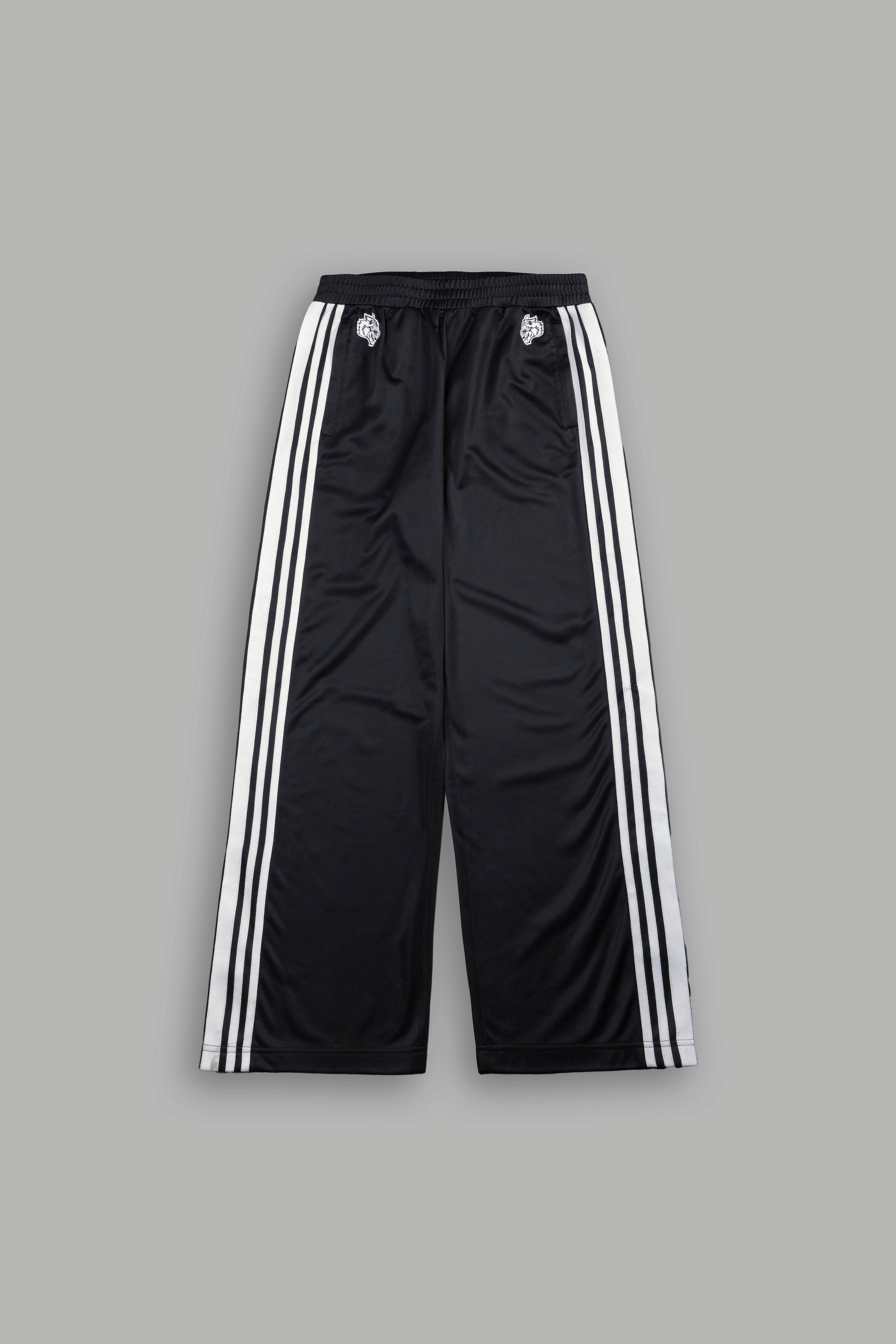 Dual Wolf "Juliette" Tearaway Track Pants in Black