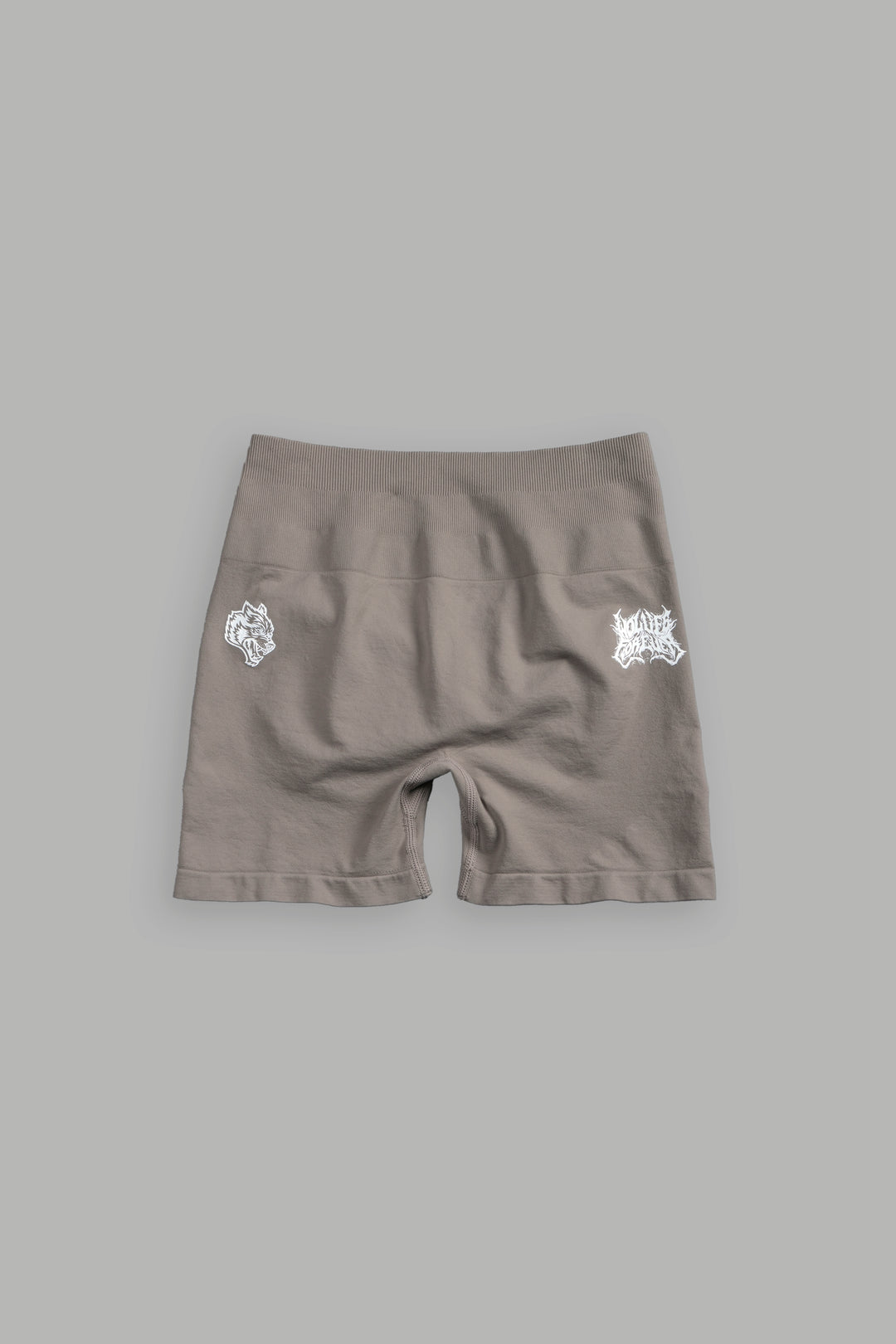 WLVS FRVR Hesh "Stella" Soft Seamless Shorts in Taupe
