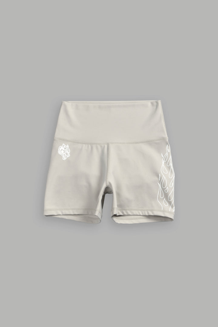 Burn "Energy" Pump Shorts in Cactus Gray