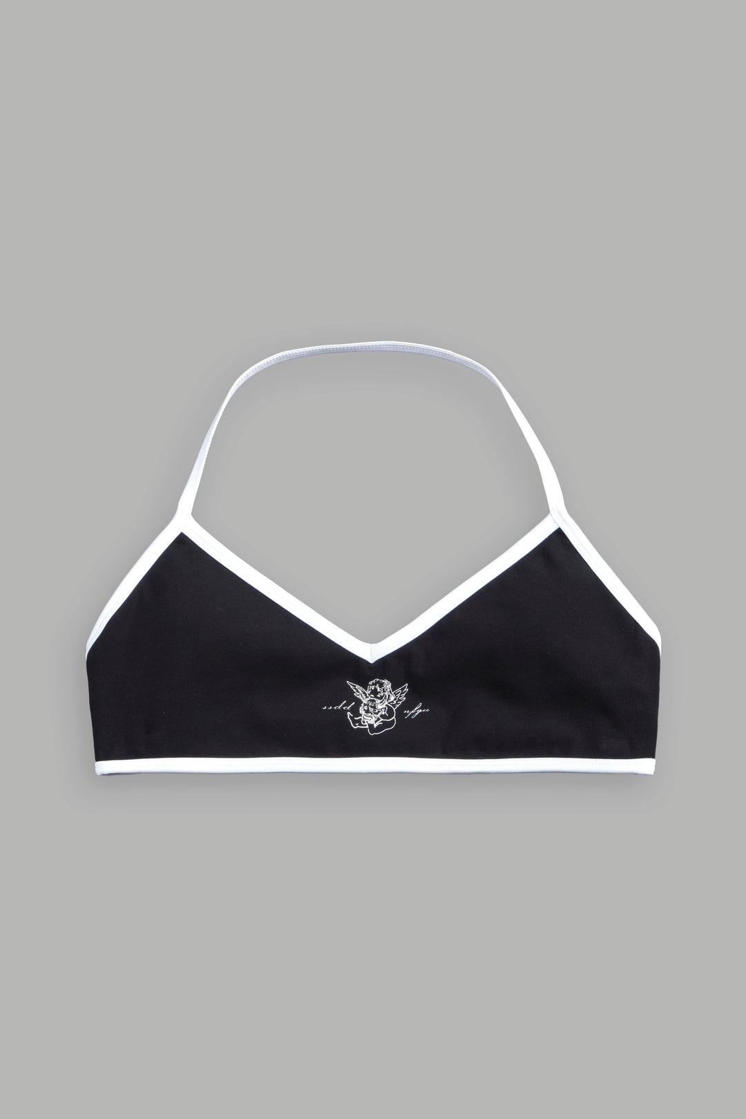 Her Pact Lana Halter Energy Bra in Black
