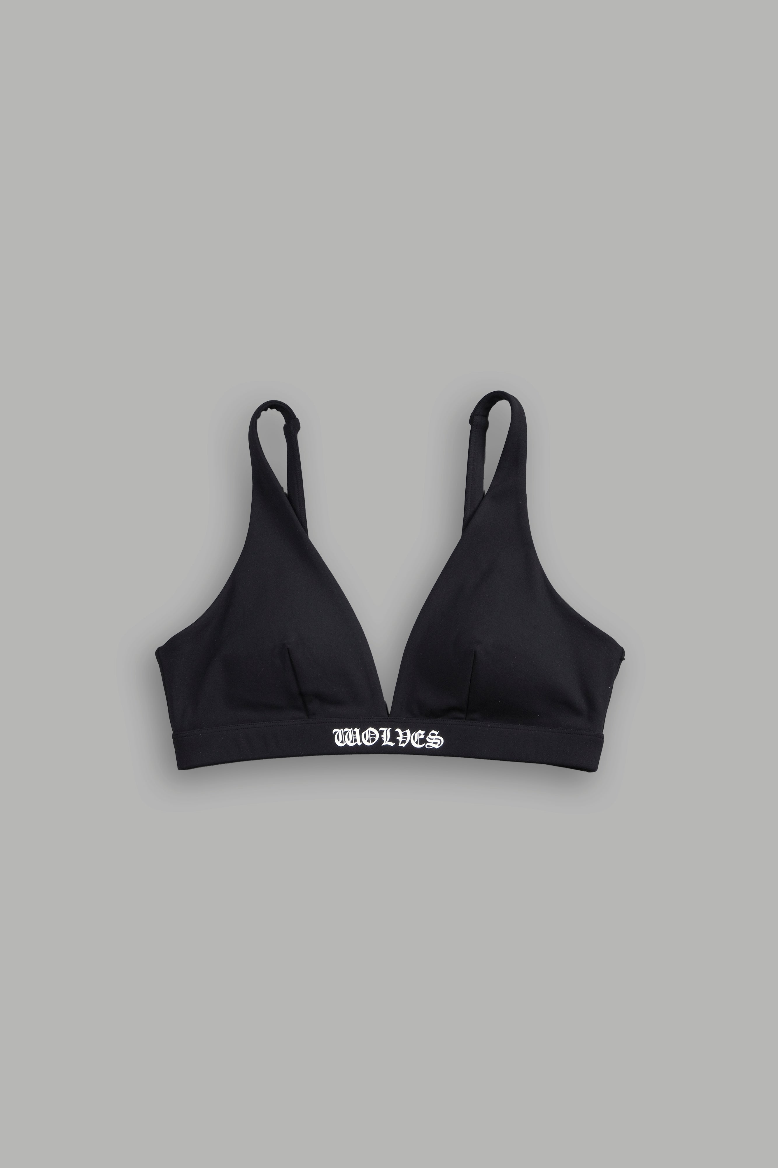 She Chopper V Sports Bra in Black
