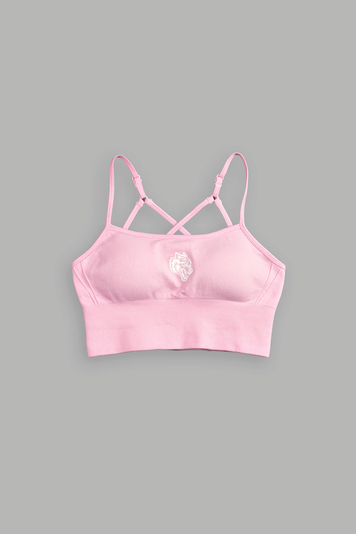 Hesh V2 "Everson Seamless" Huxley Bra in Cherry Blossom