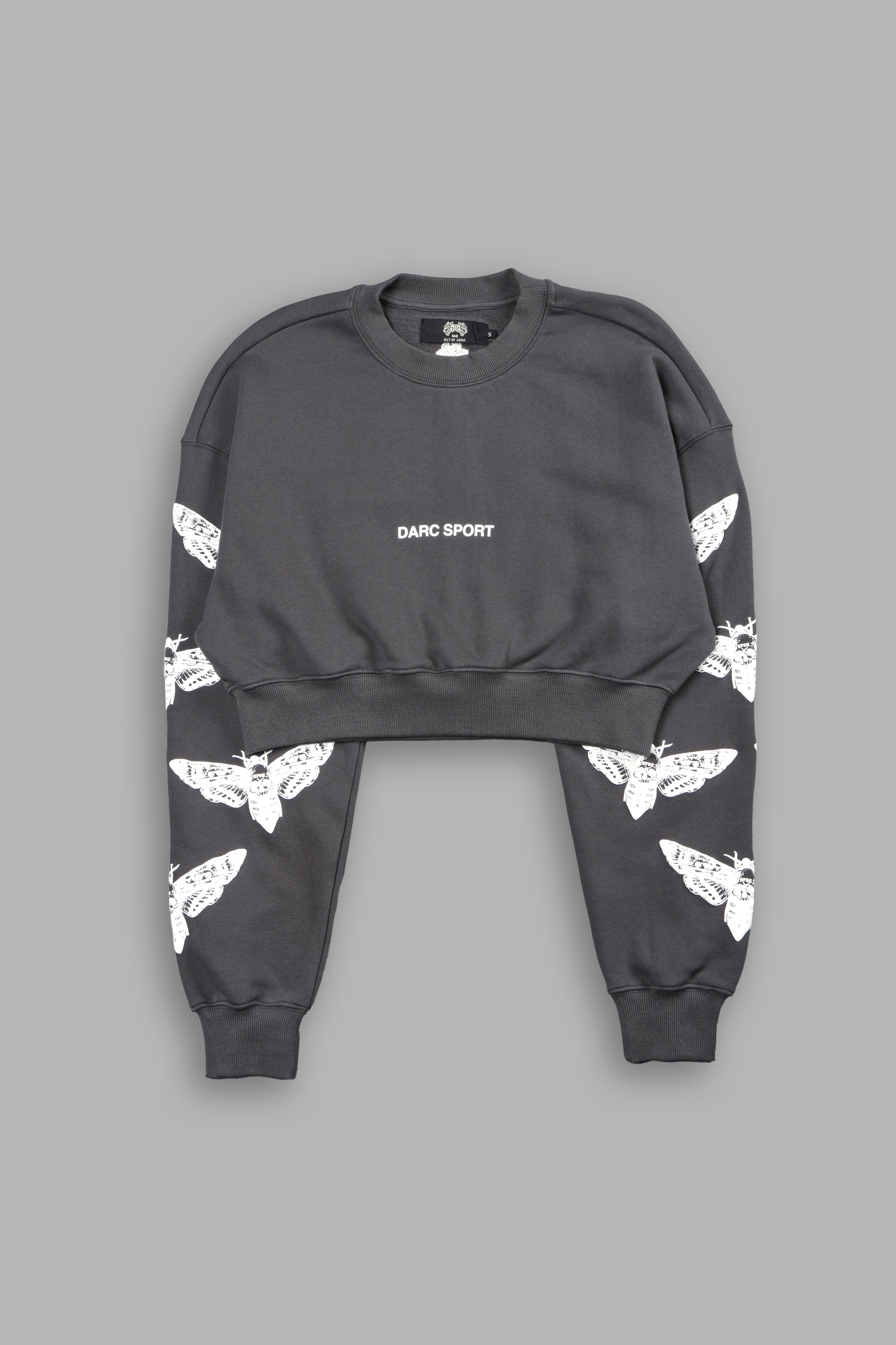 Reborn Ava Crewneck in Wolf Gray